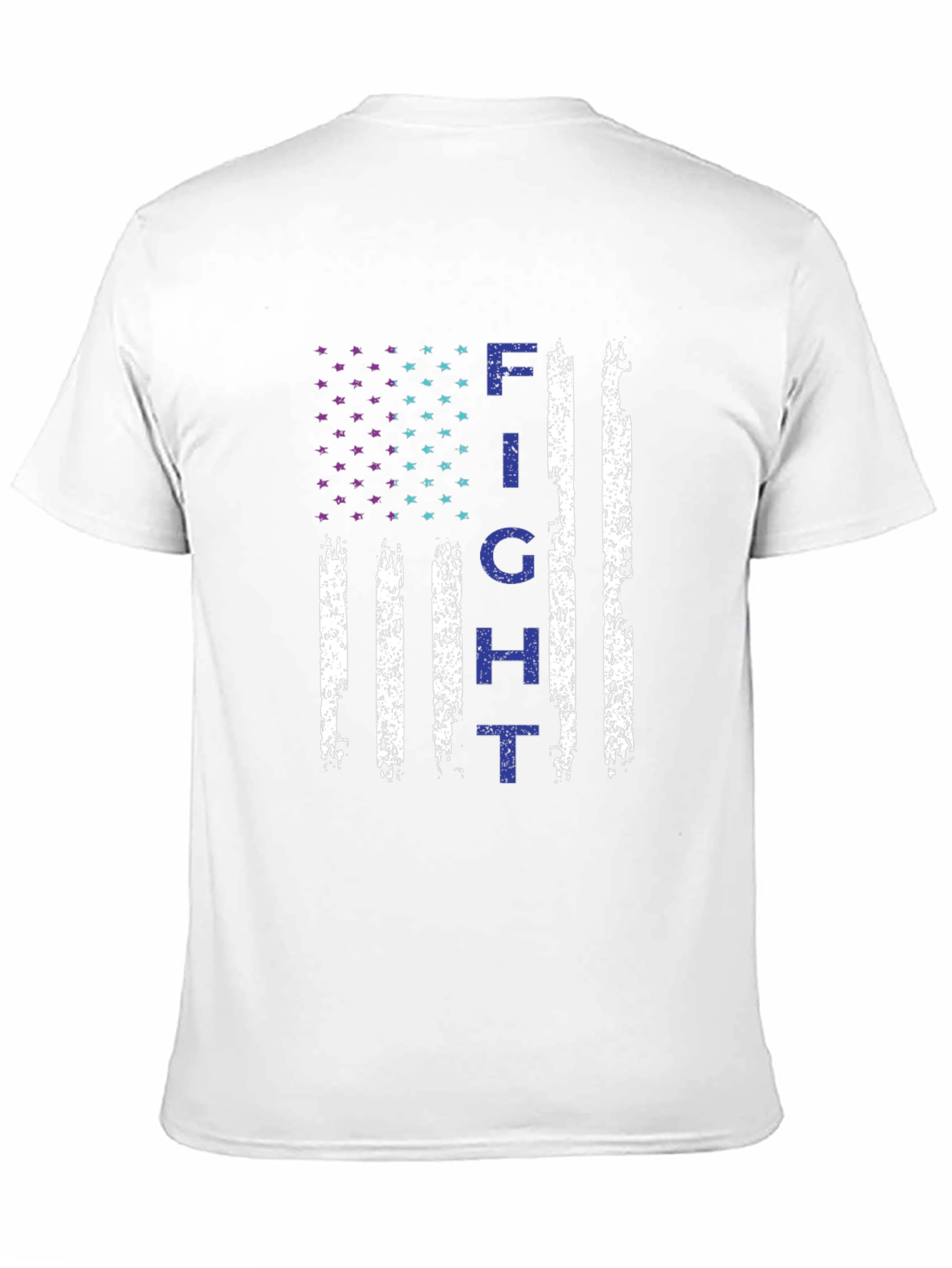 Fight Flag Graphic Tee - Support the Cause!