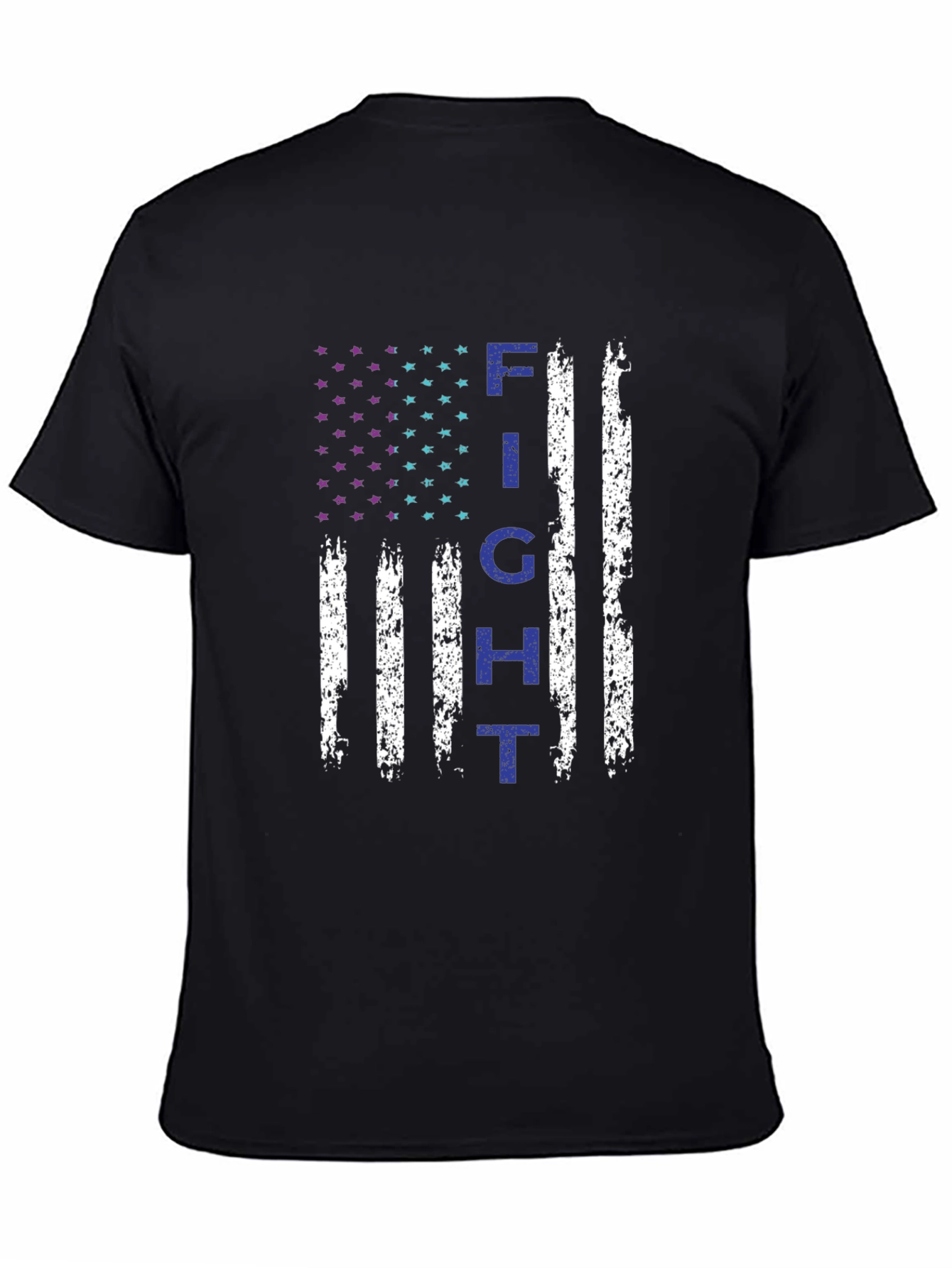 Fight Flag Graphic Tee - Support the Cause!
