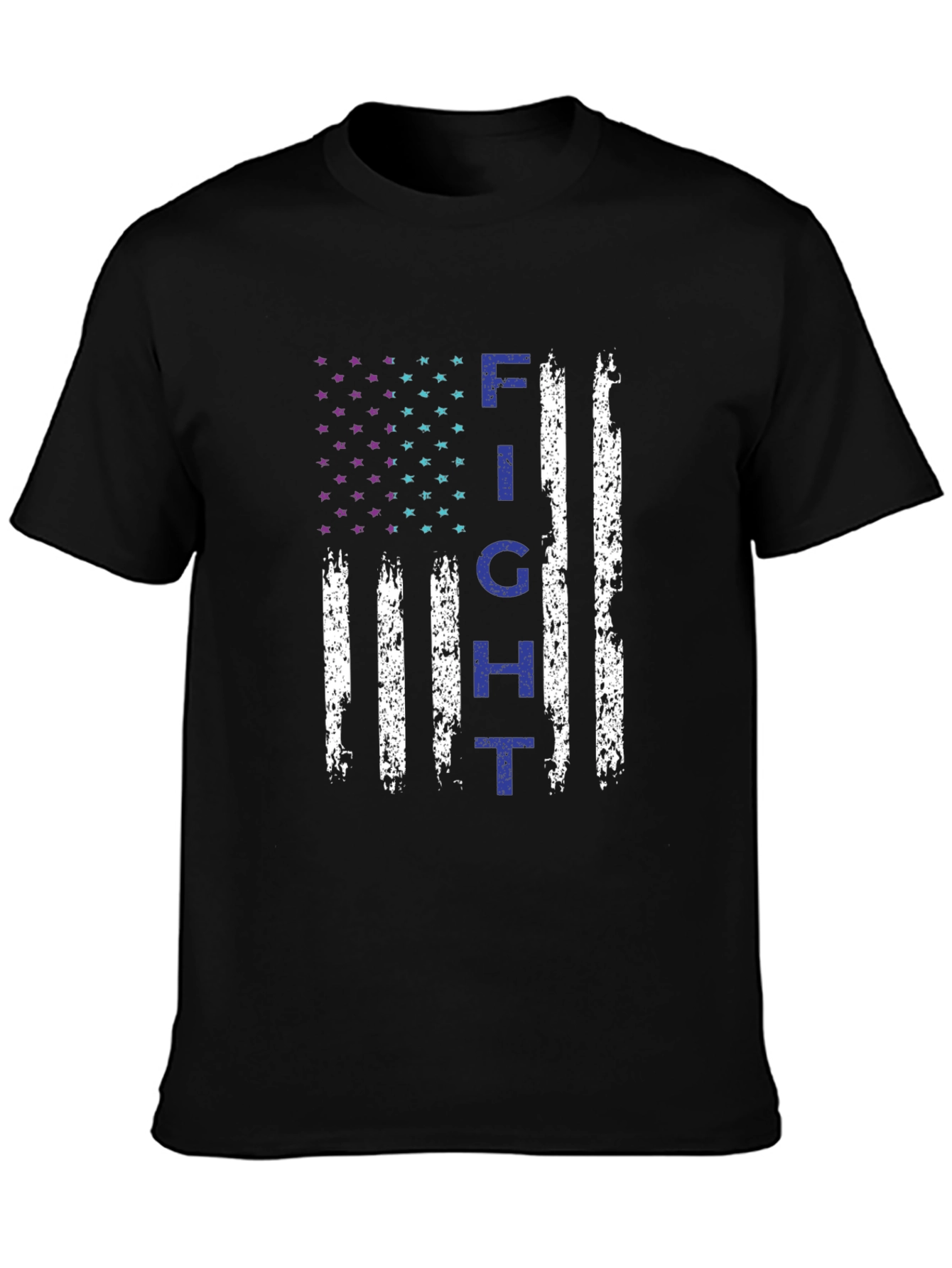Fight Flag Graphic Tee - Support the Cause!
