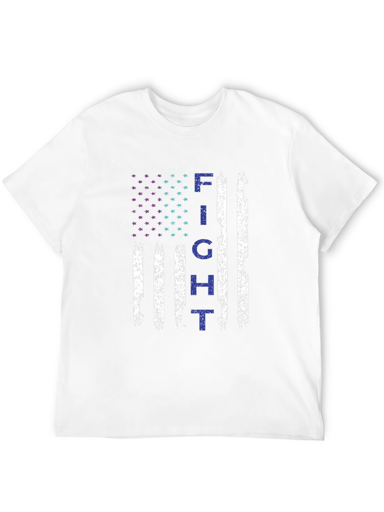 Fight Flag Graphic Tee - Support the Cause!