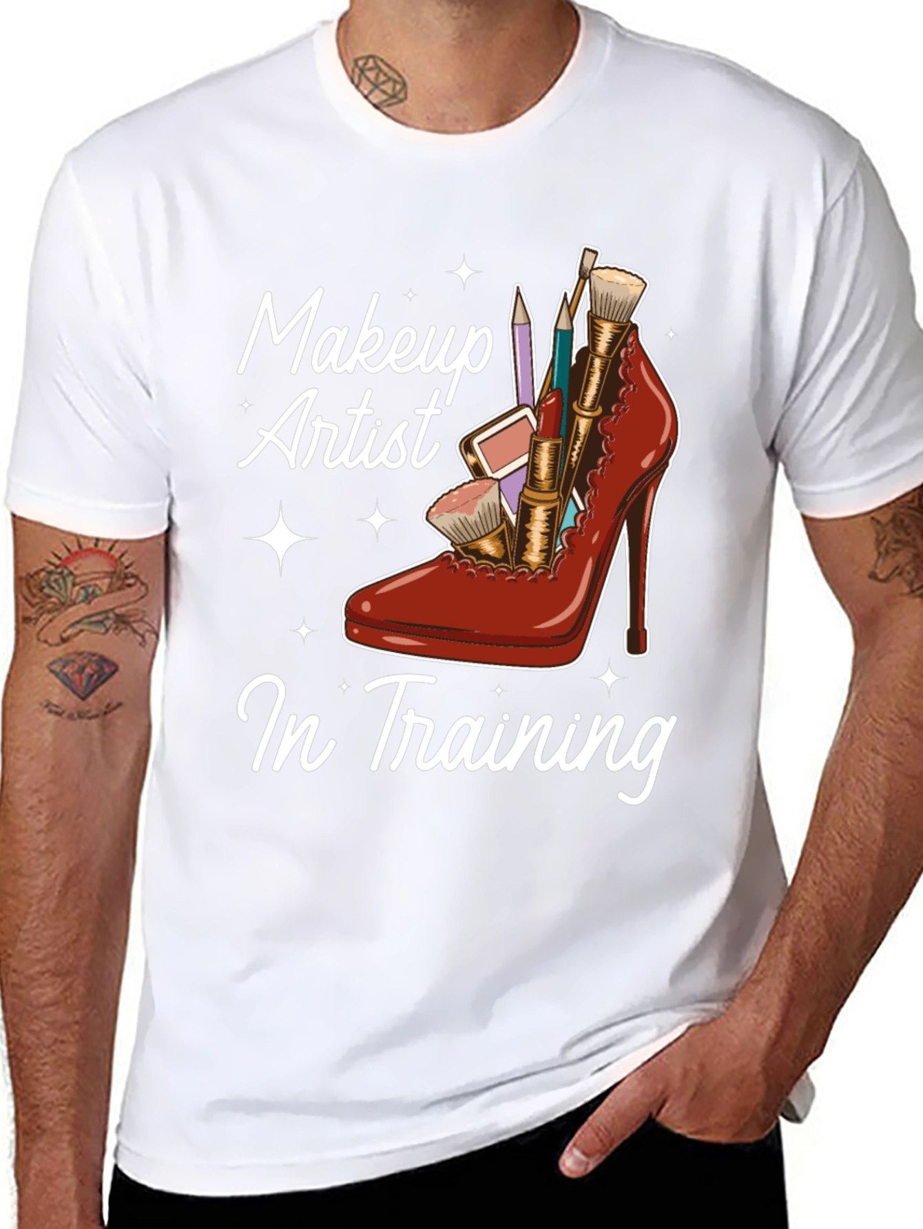 Makeup Artist In Training Graphic T-Shirt