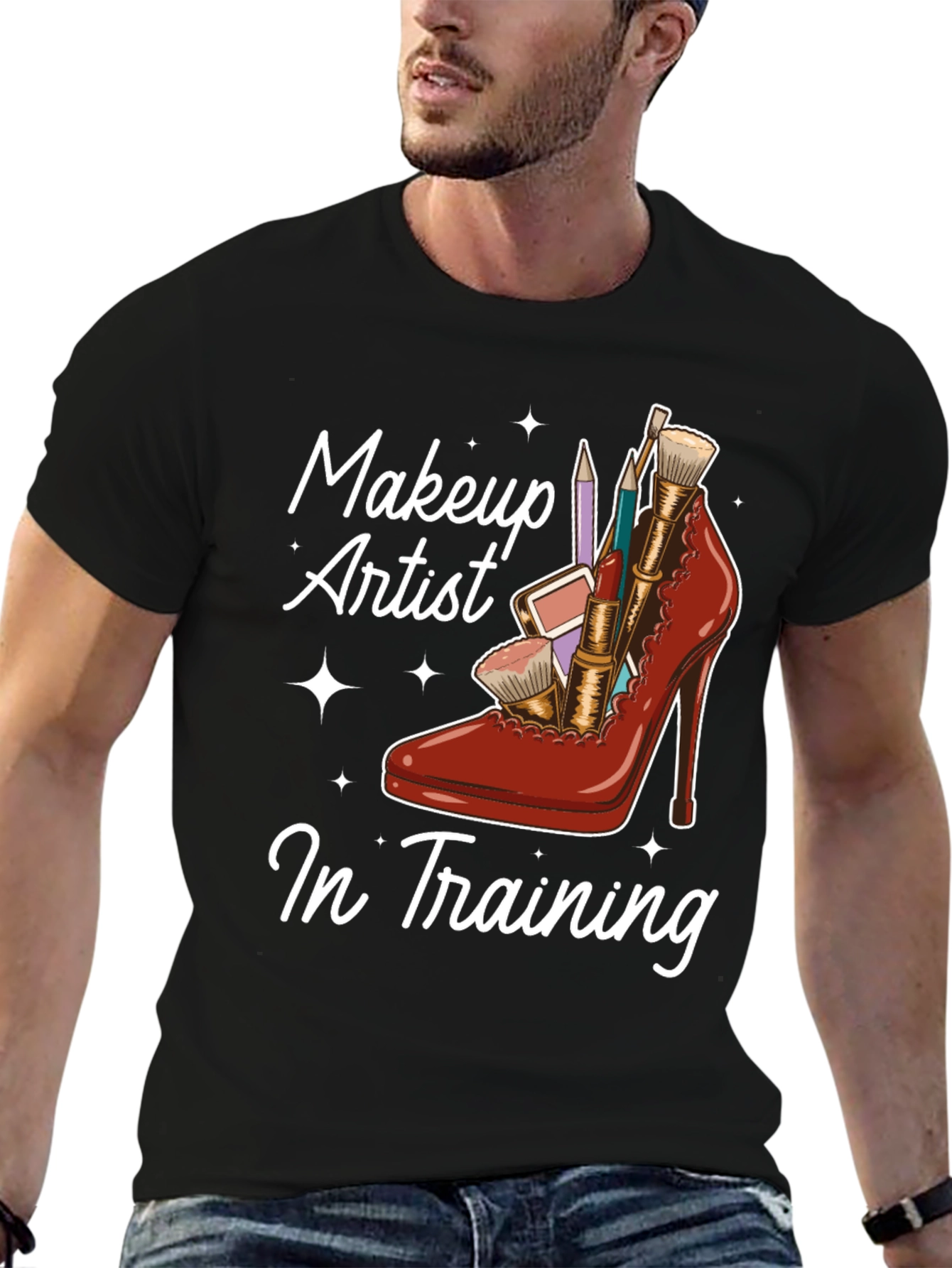 Makeup Artist In Training Graphic T-Shirt