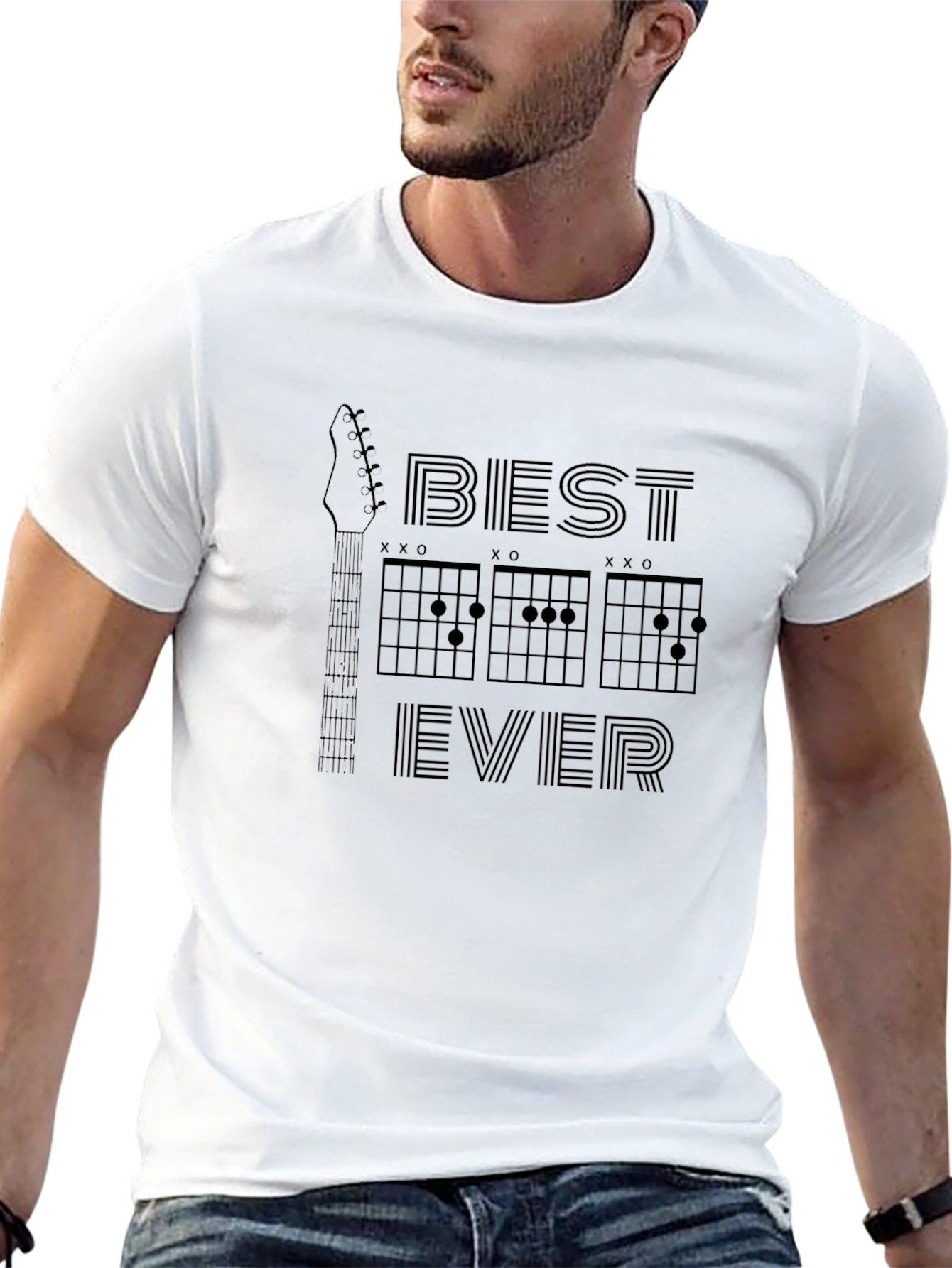 Best Guitarist Ever Black T-Shirt