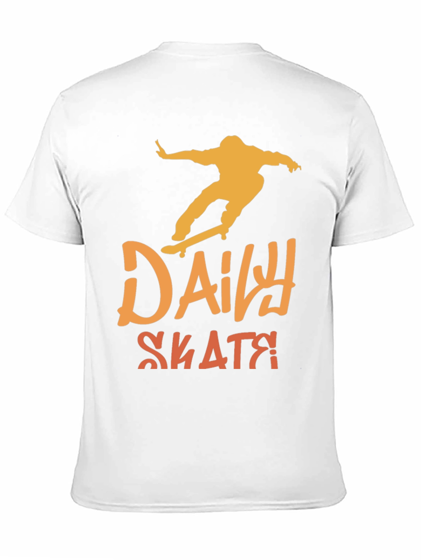 Daily Skate T-Shirt - Black Cotton Skater Tee