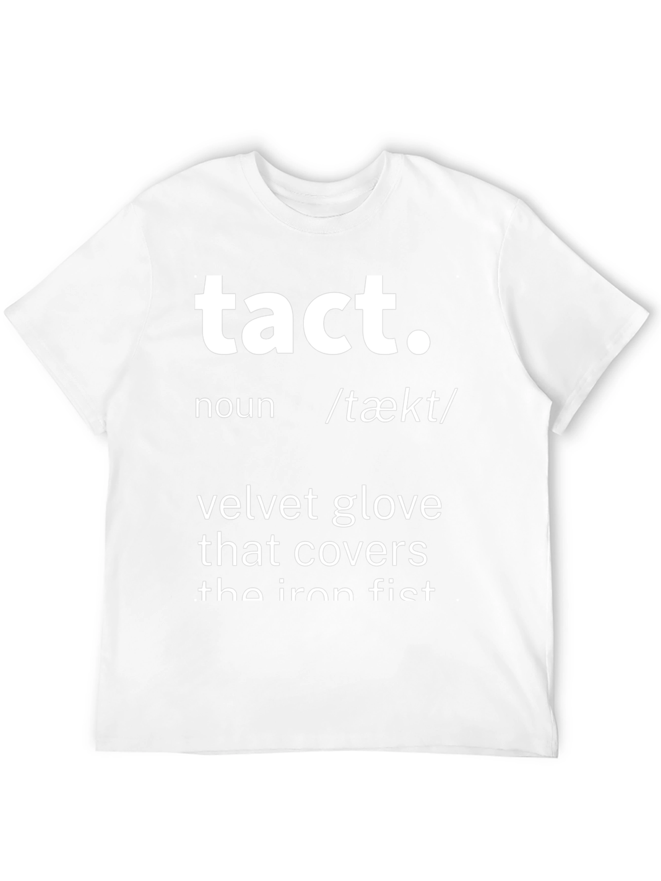 Tact Definition Graphic T-Shirt - Black