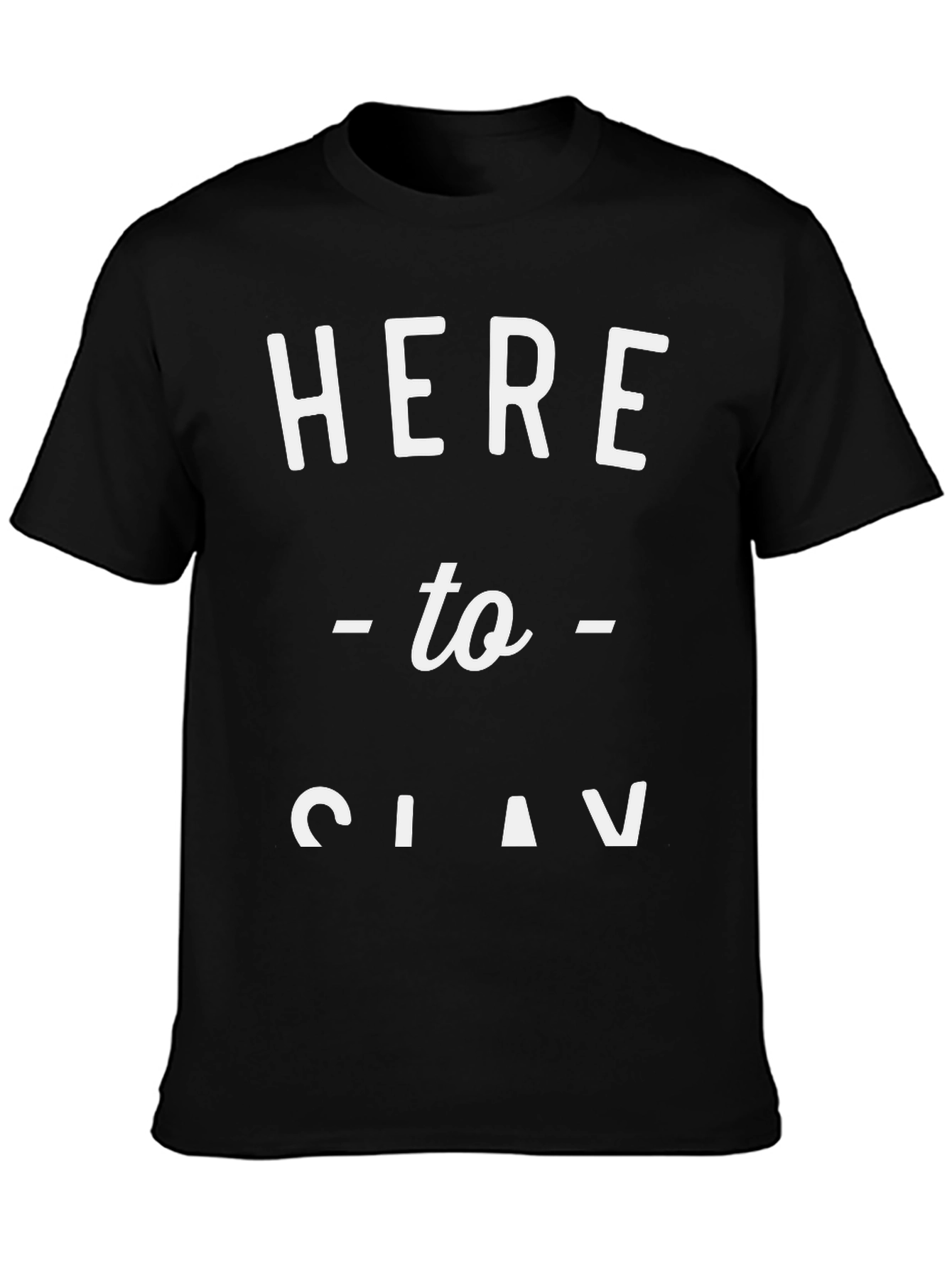 Here to Slav T-Shirt Funny Graphic Tee