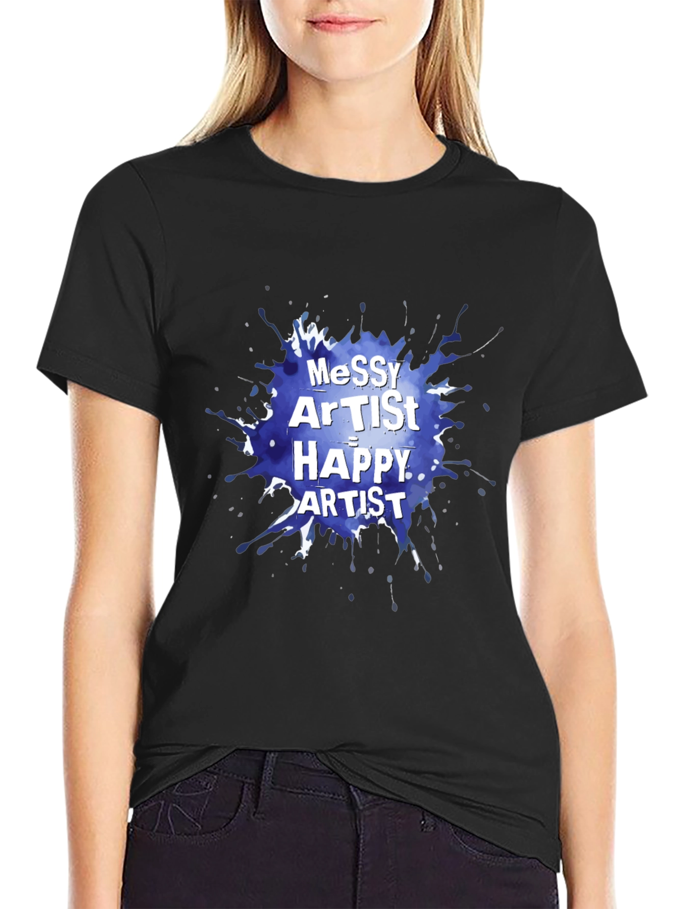 Messy Happy Artist Graphic Tee