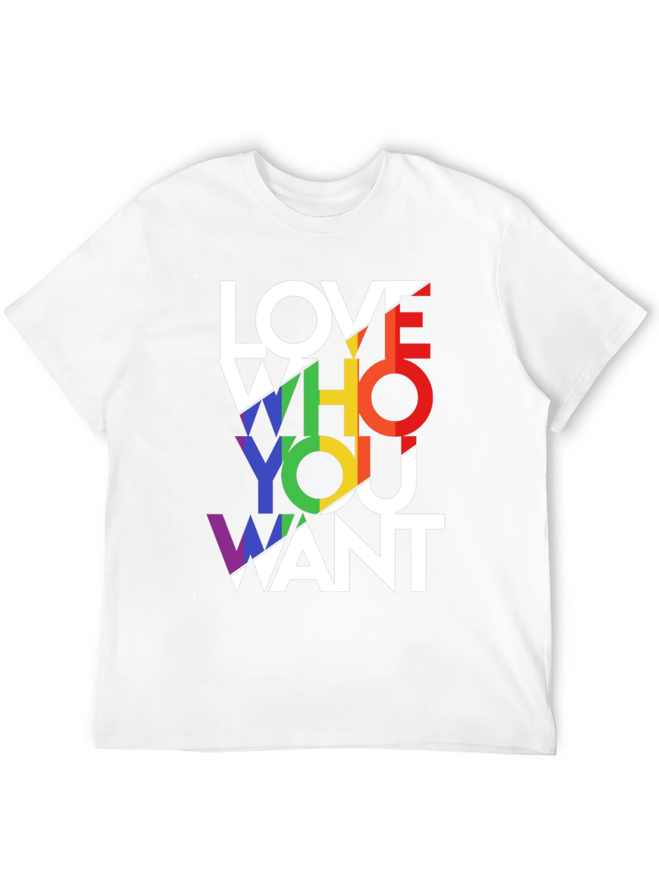 Love Who You Want Graphic T-Shirt