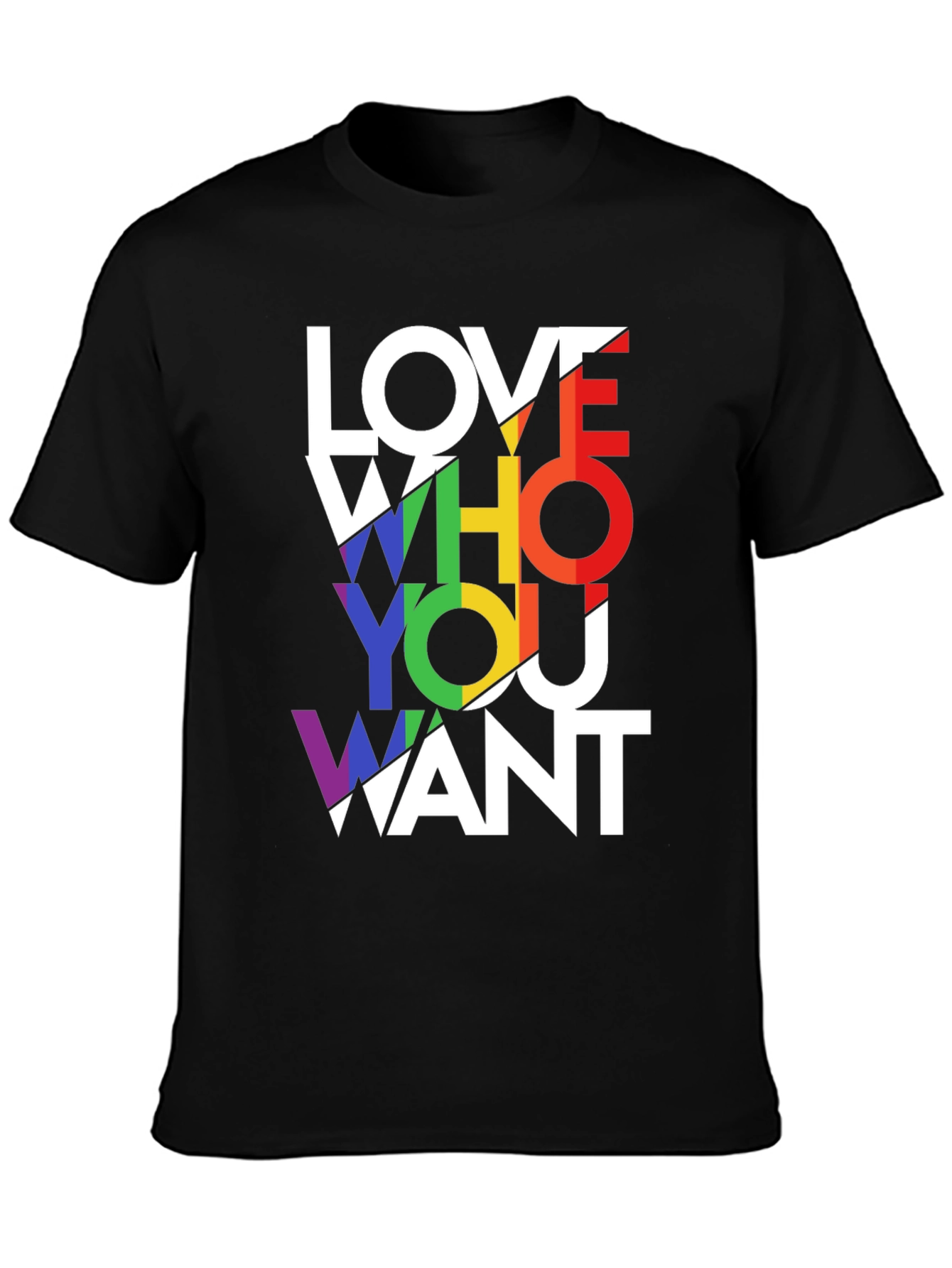 Love Who You Want Graphic T-Shirt