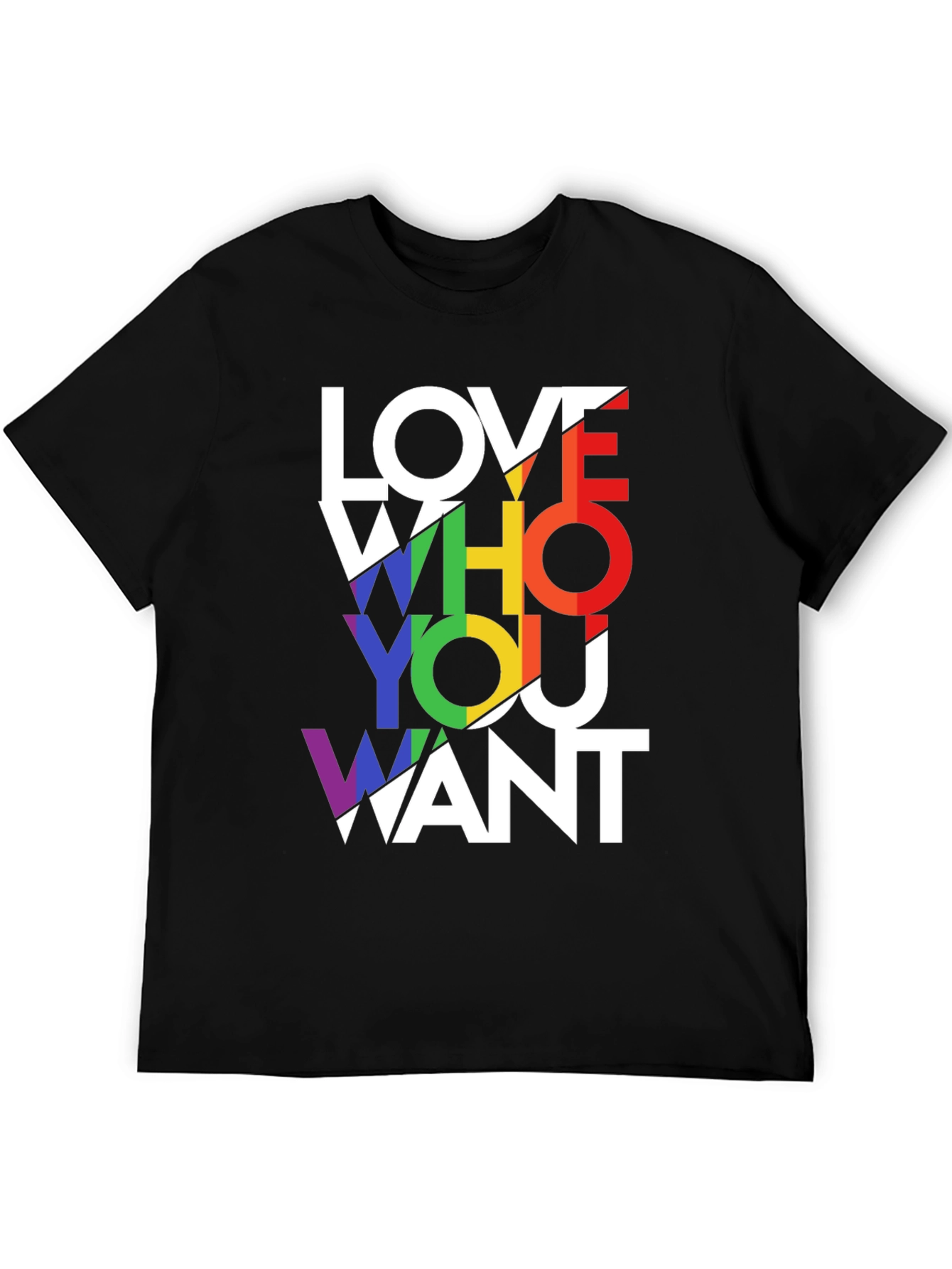 Love Who You Want Graphic T-Shirt