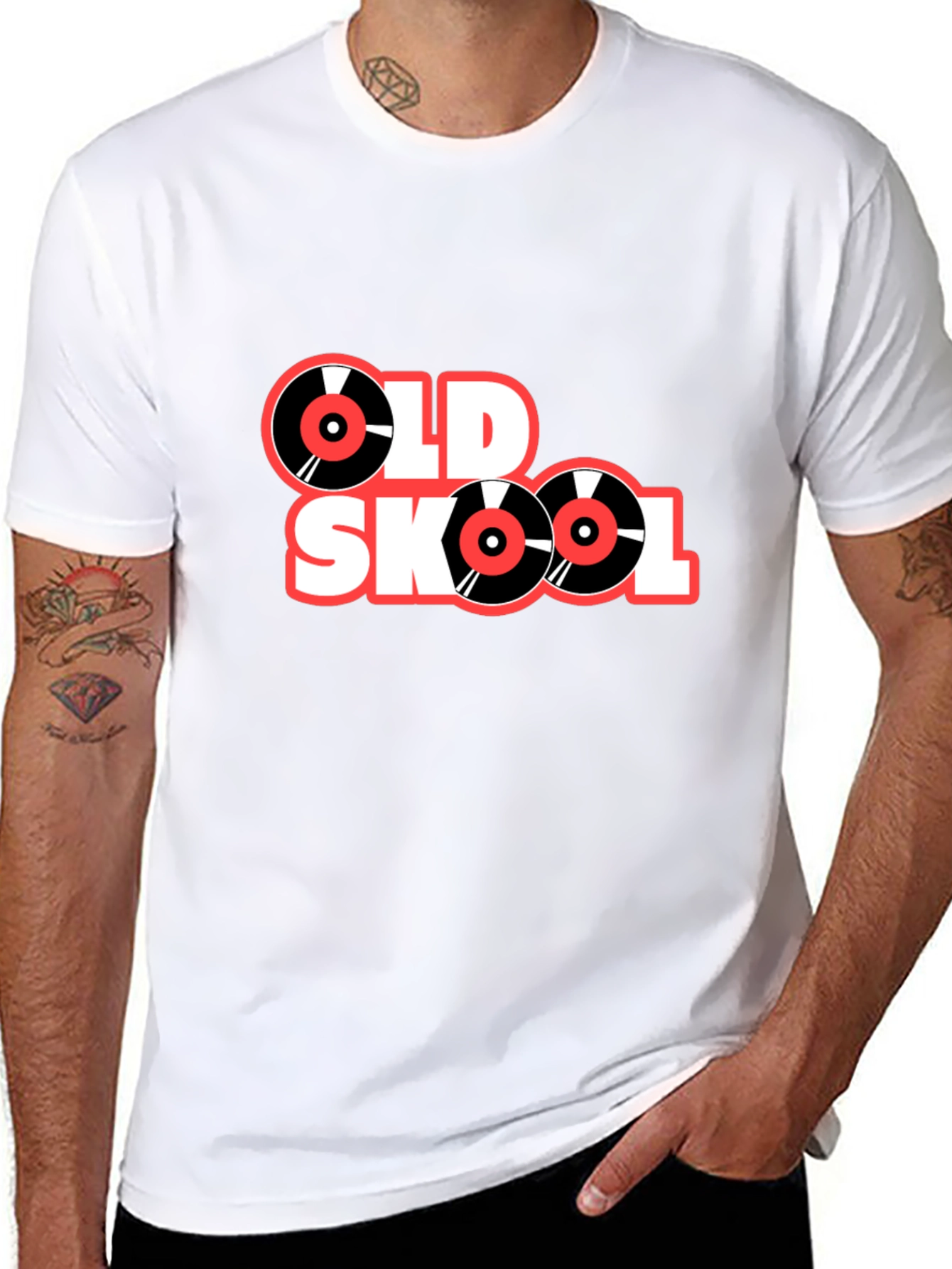 Retro Old Skool Graphic Tee
