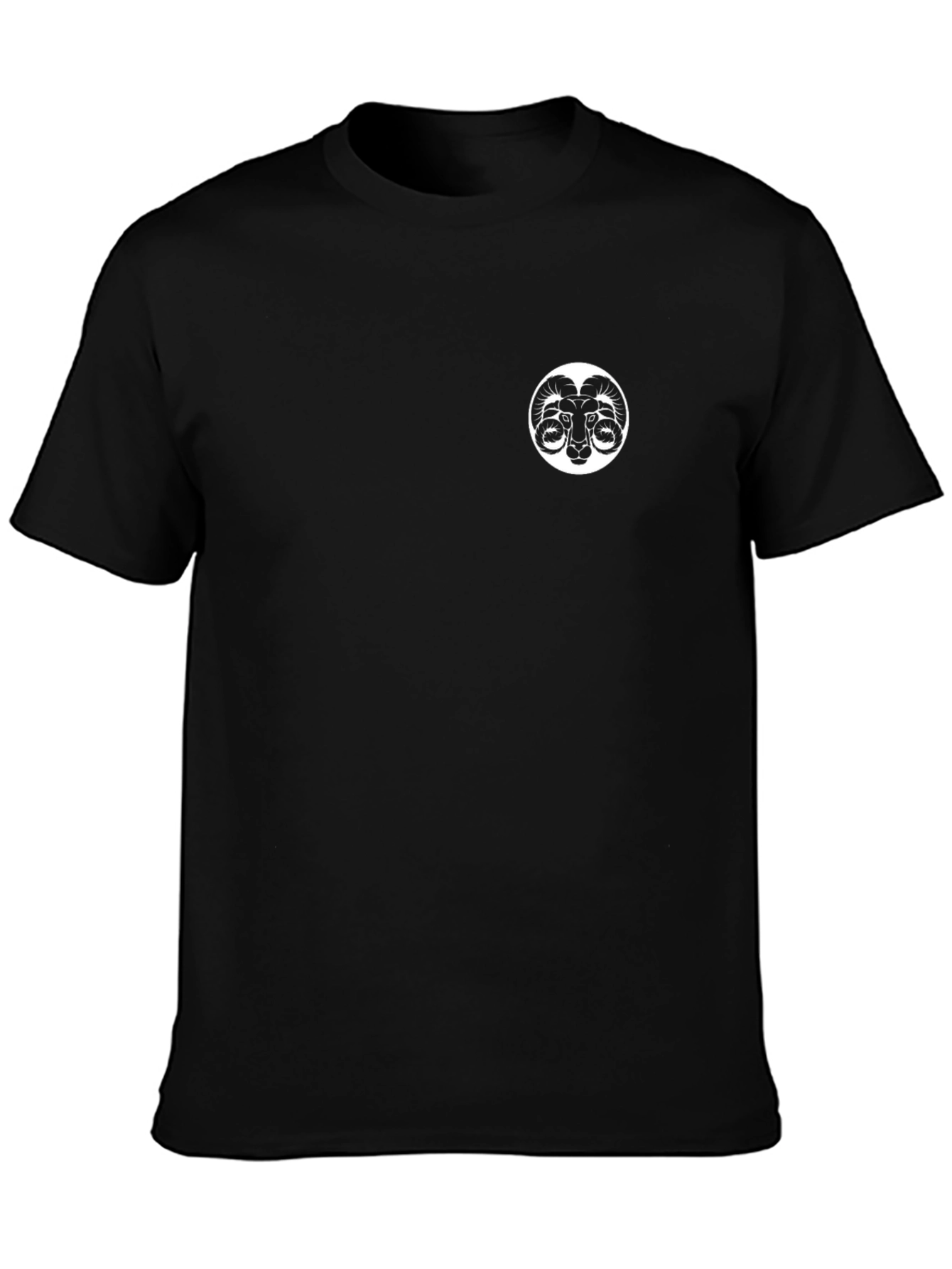 Ram Emblem Black T-Shirt