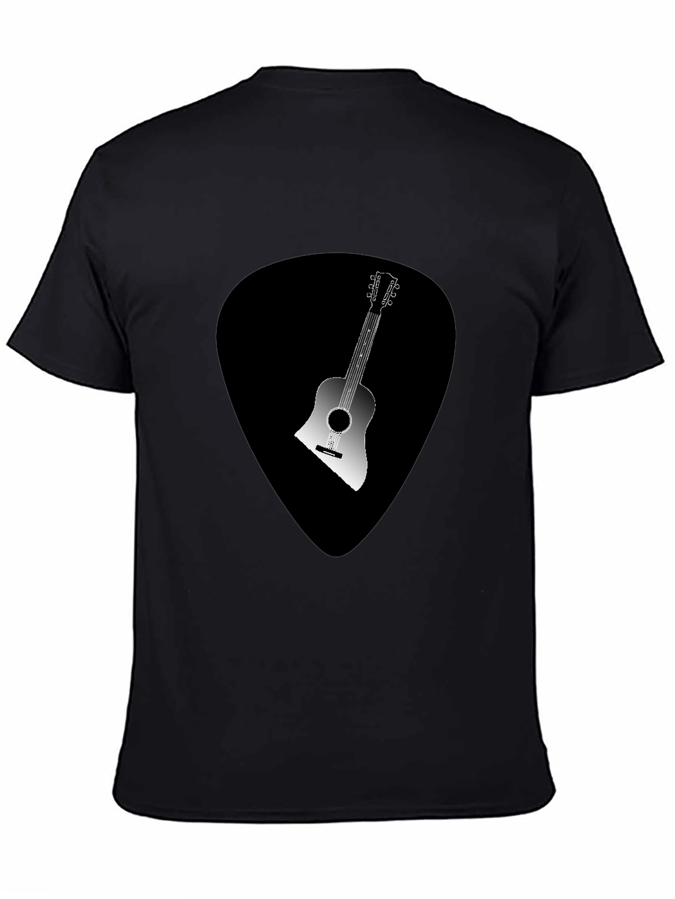 Guitar Pick Graphic Tee - Music Lover T-Shirt