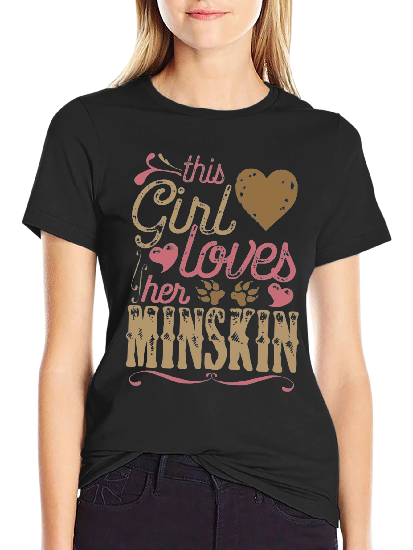 This Girl Loves Her Minskyn T-Shirt