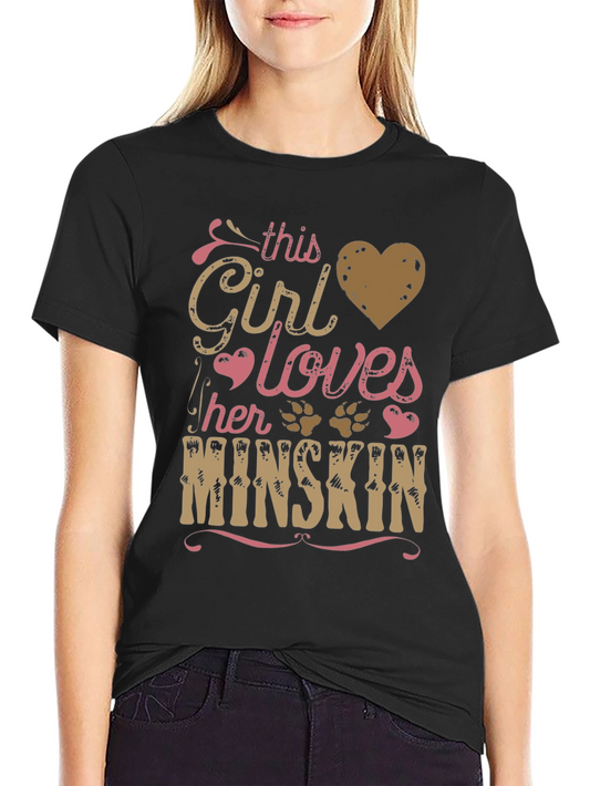 This Girl Loves Her Minskyn T-Shirt