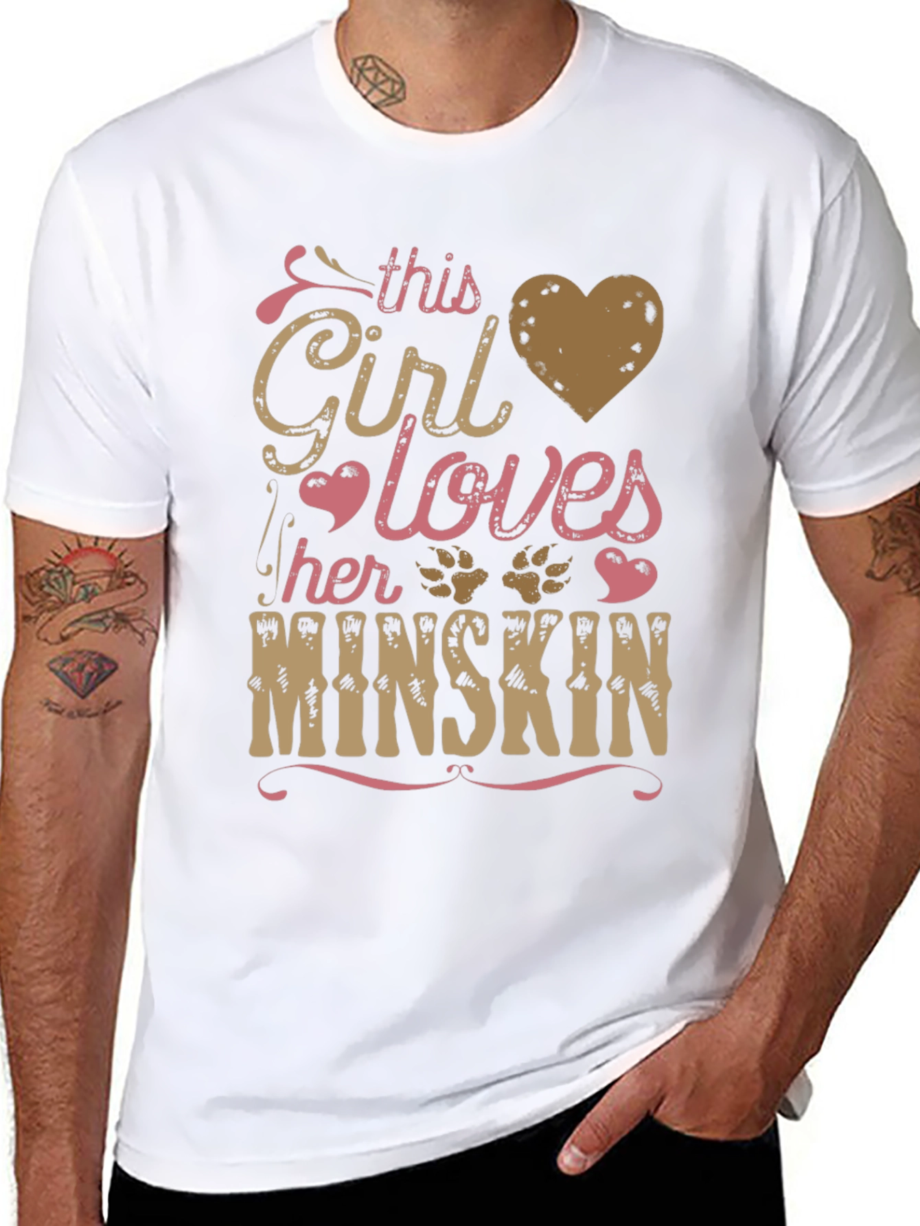 This Girl Loves Her Minskyn T-Shirt