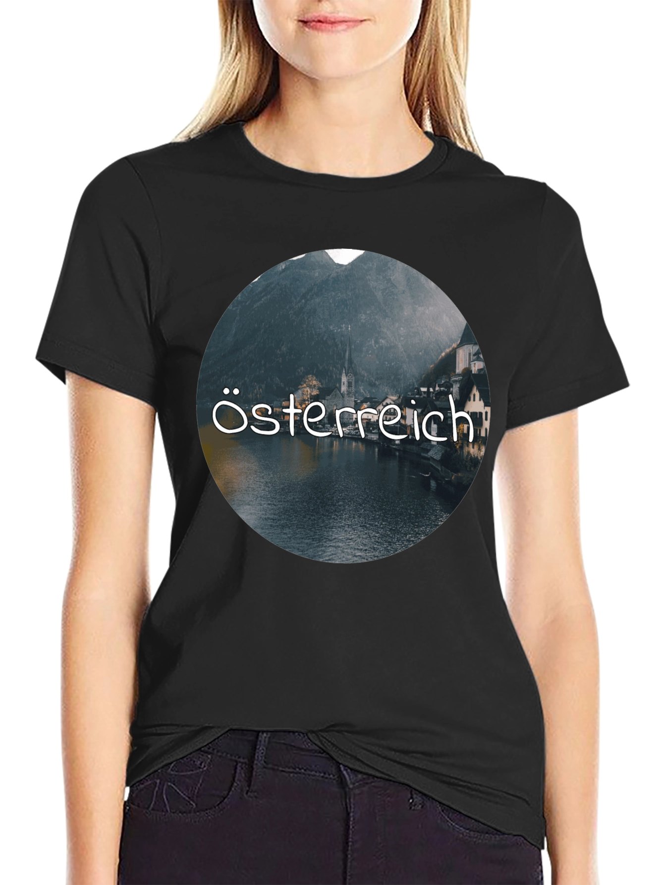 Austria Landscape Graphic T-Shirt