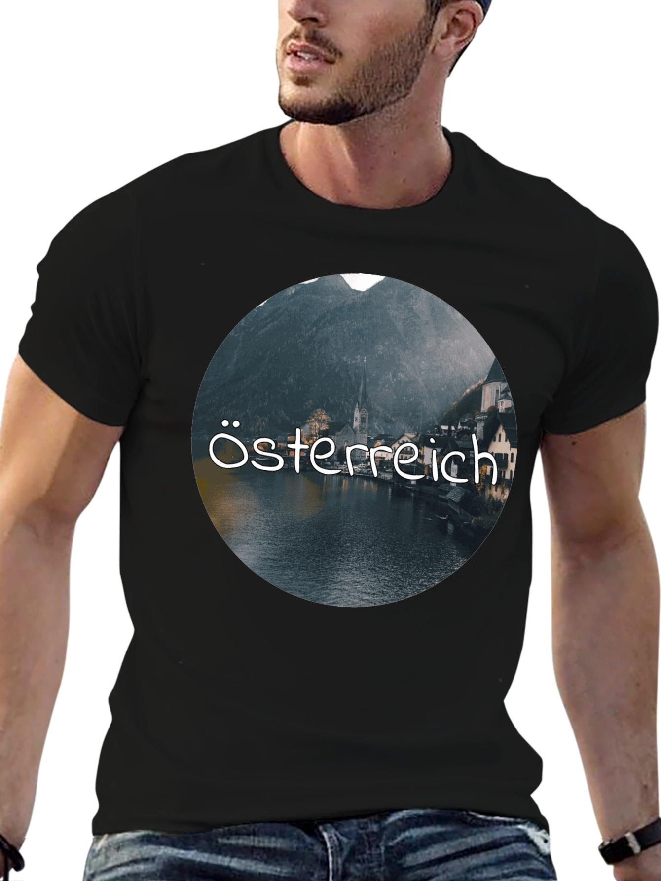 Austria Landscape Graphic T-Shirt