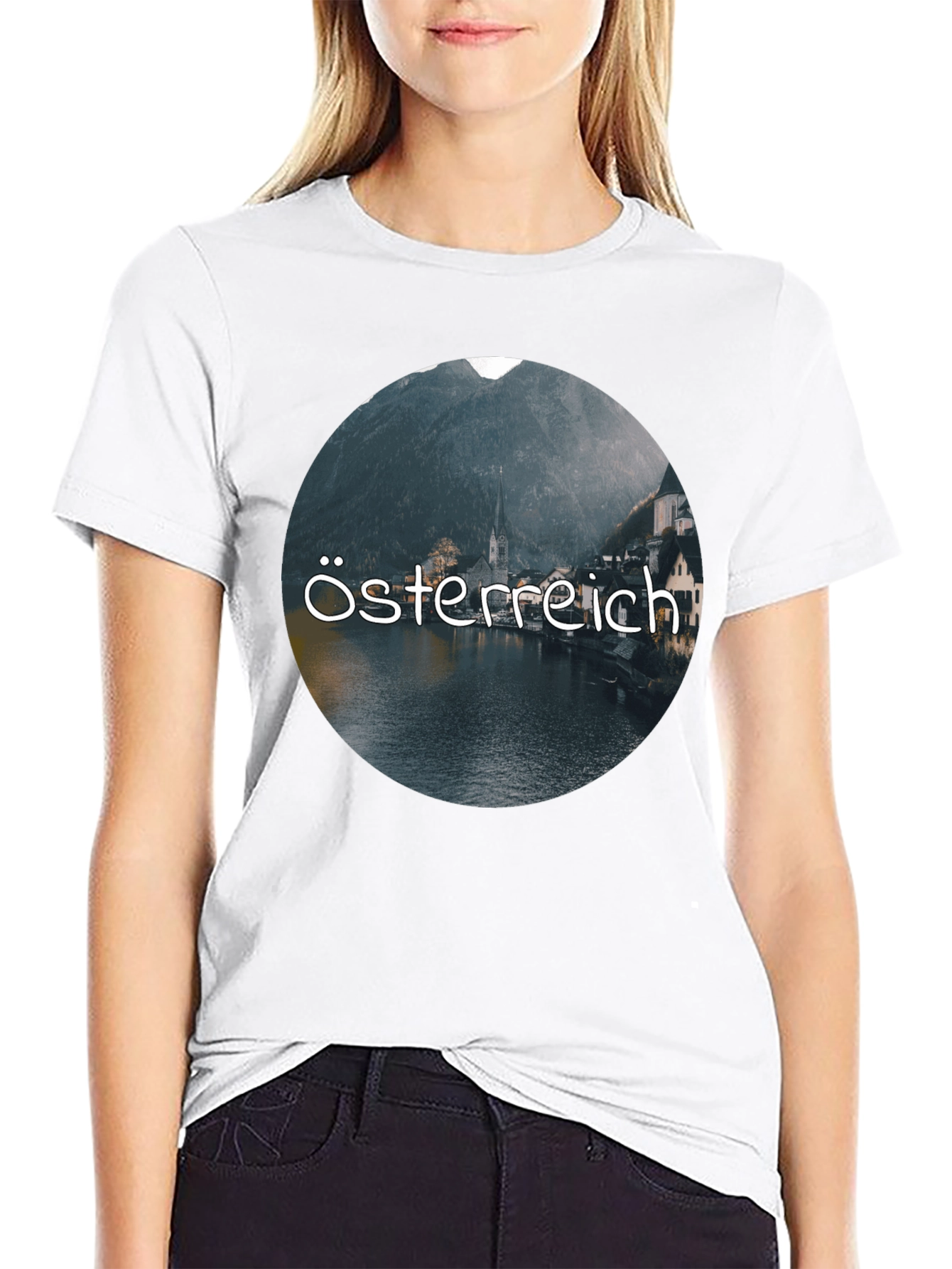 Austria Landscape Graphic T-Shirt