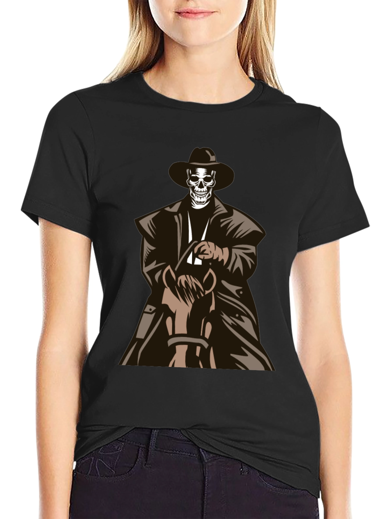Skeleton Cowboy Graphic Tee