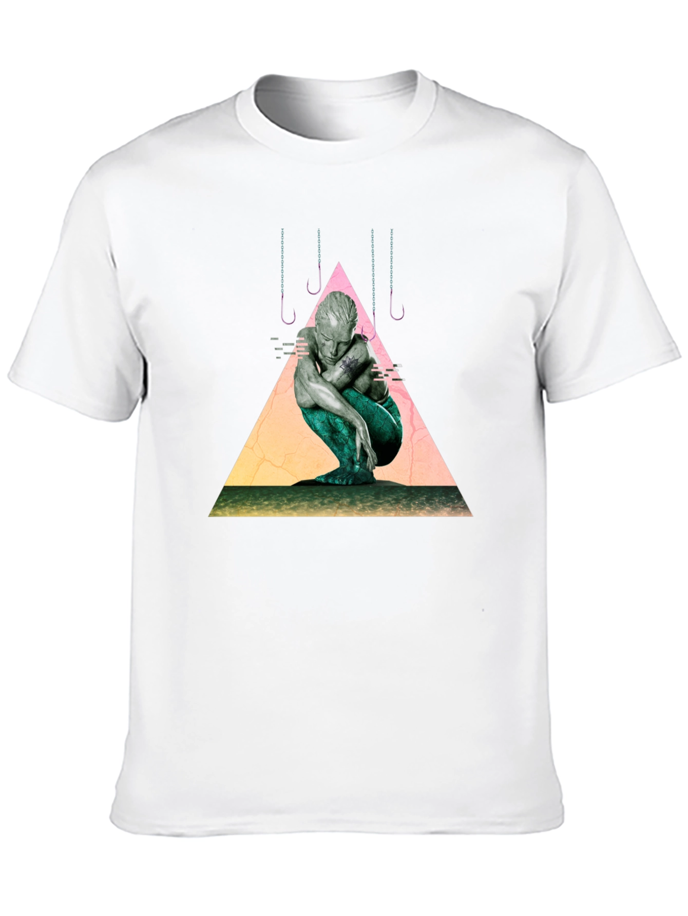 Mermaid Graphic Tee - Unique Artistic Design