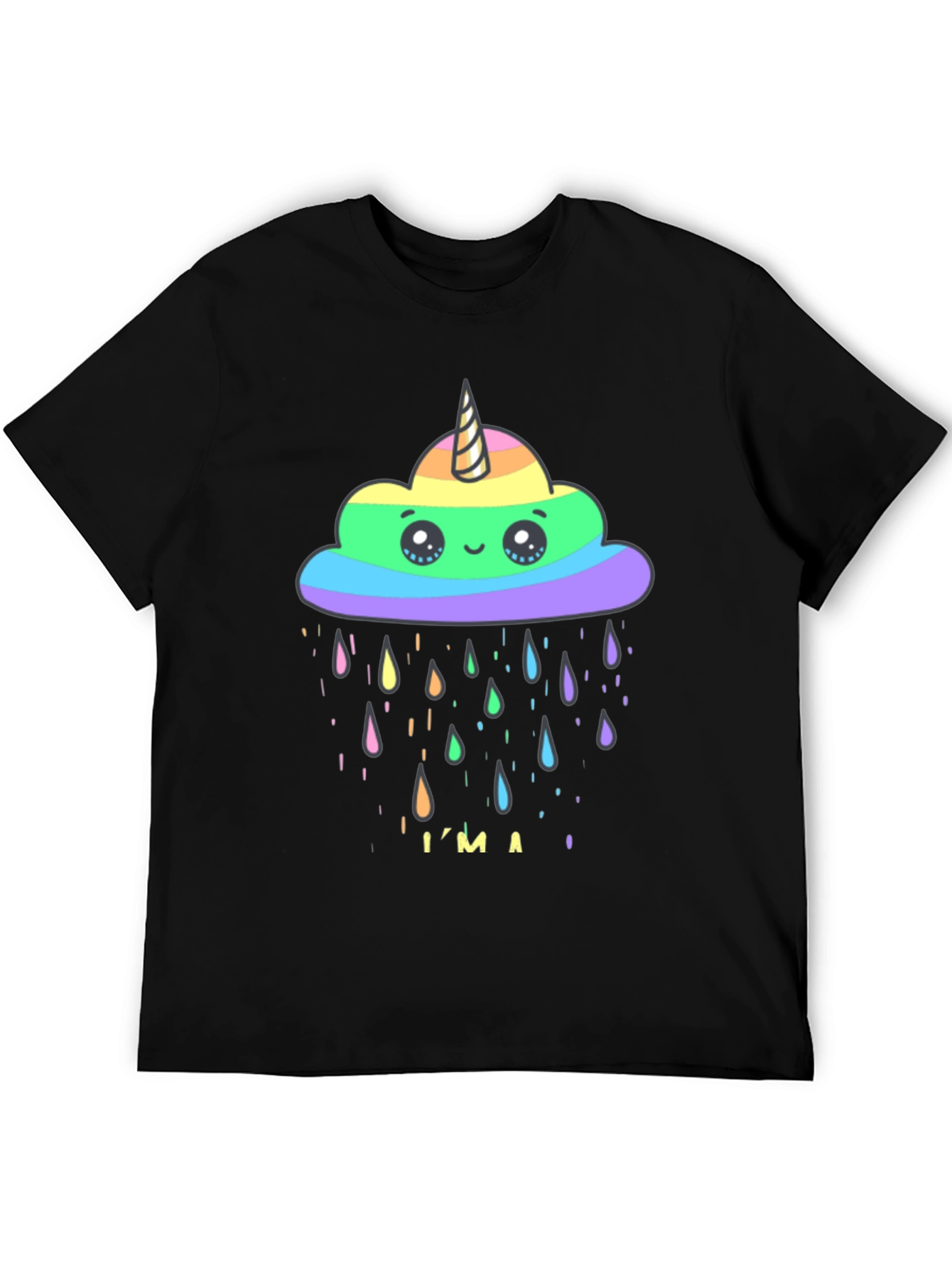 Rainbow Unicorn Cloud T-Shirt
