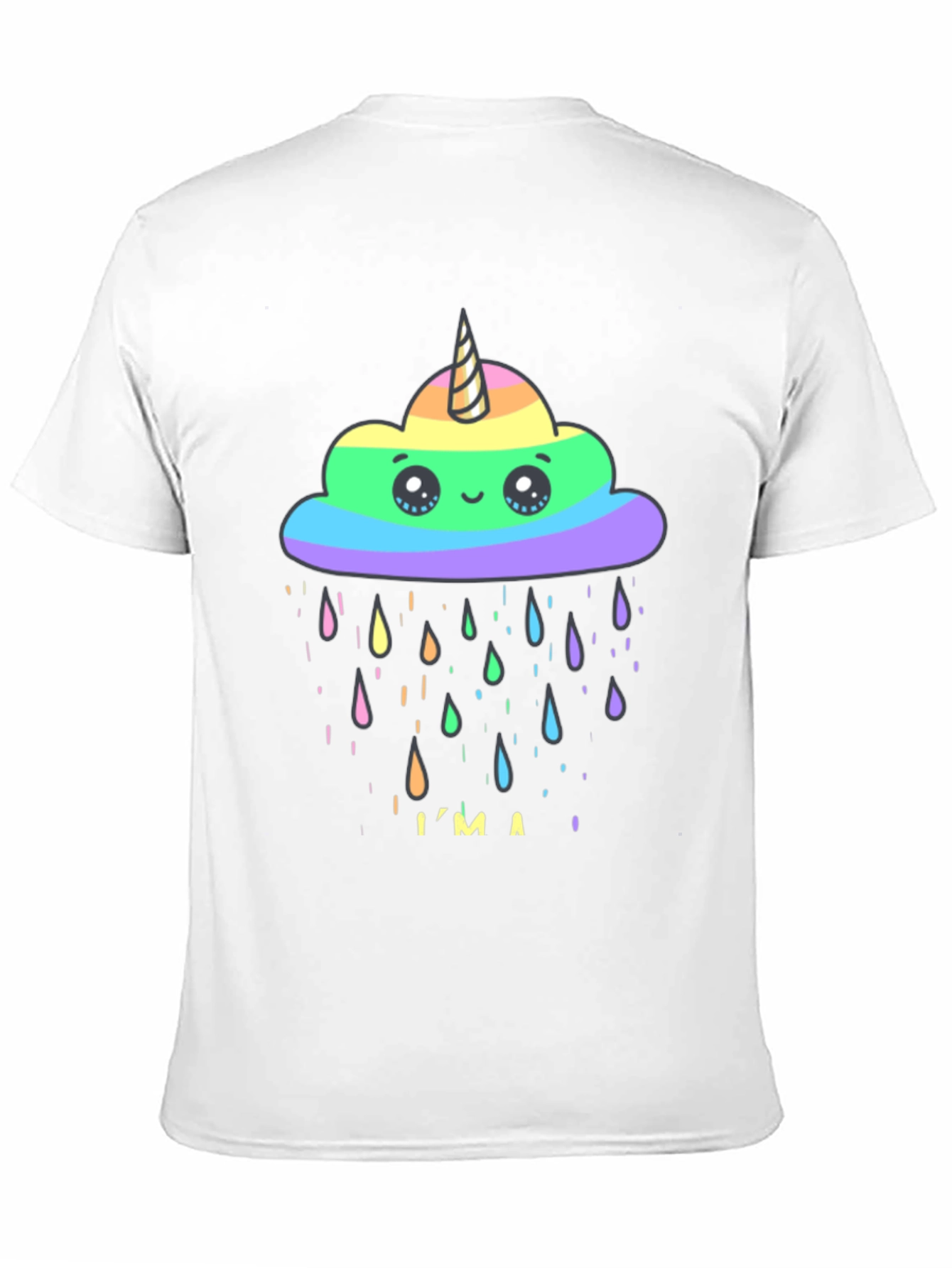 Rainbow Unicorn Cloud T-Shirt