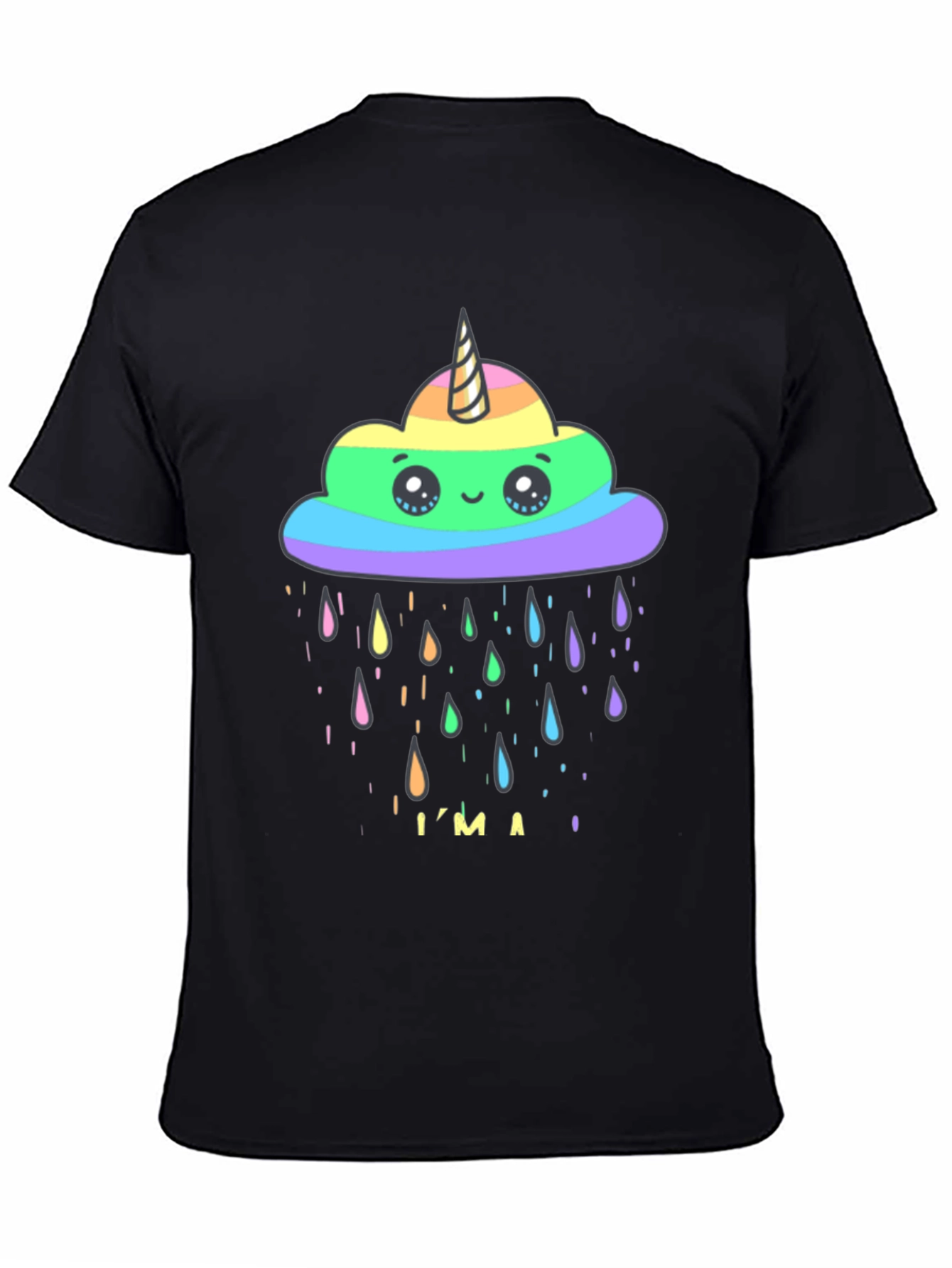 Rainbow Unicorn Cloud T-Shirt