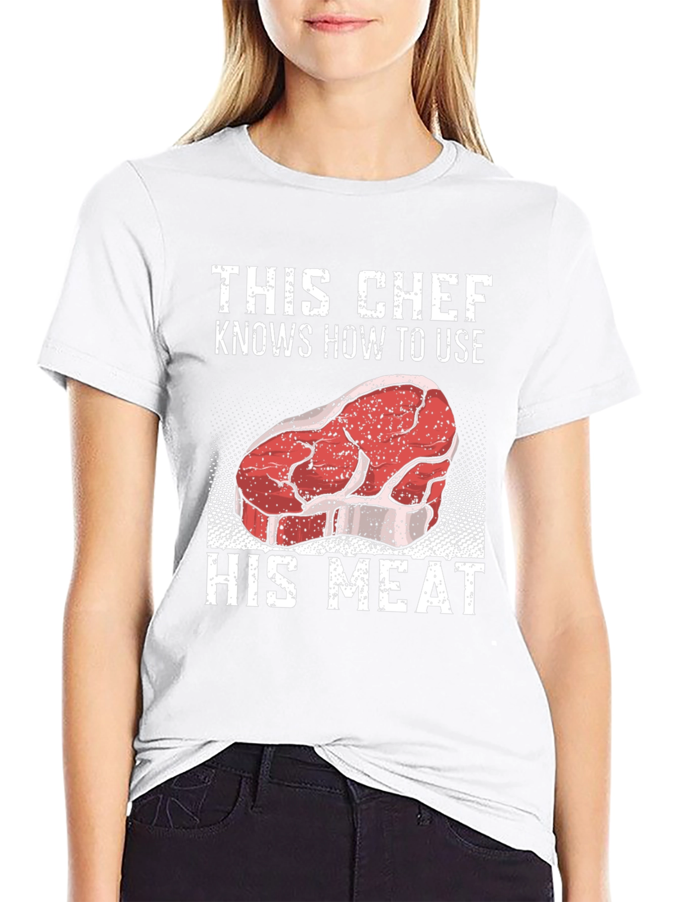 This Chef Knows How To Use His Meat T-Shirt