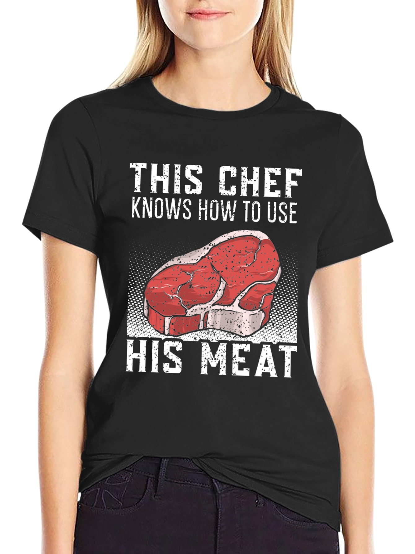 This Chef Knows How To Use His Meat T-Shirt
