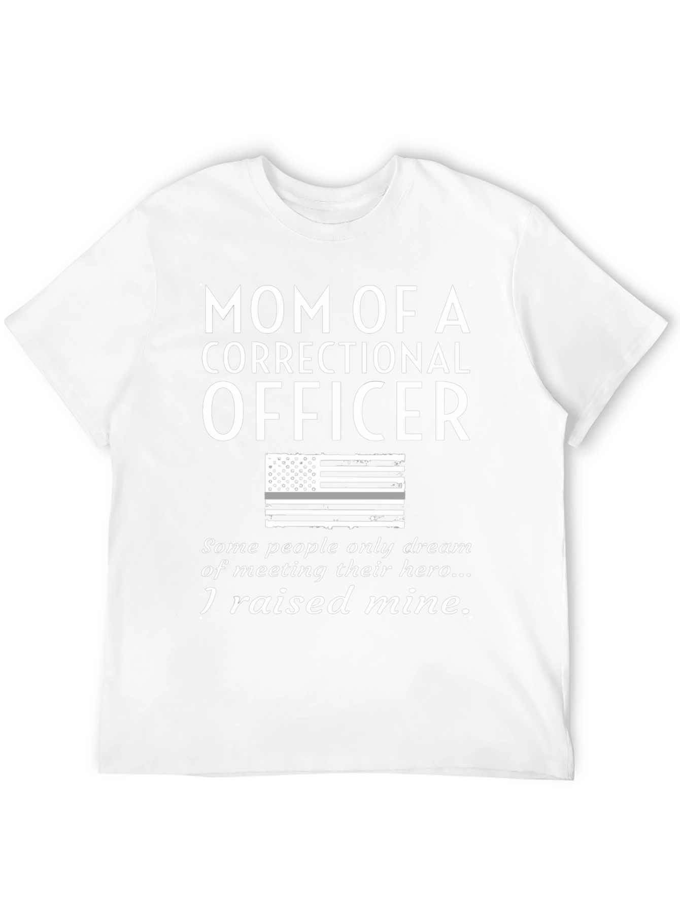 Correctional Officer Mom Pride T-Shirt