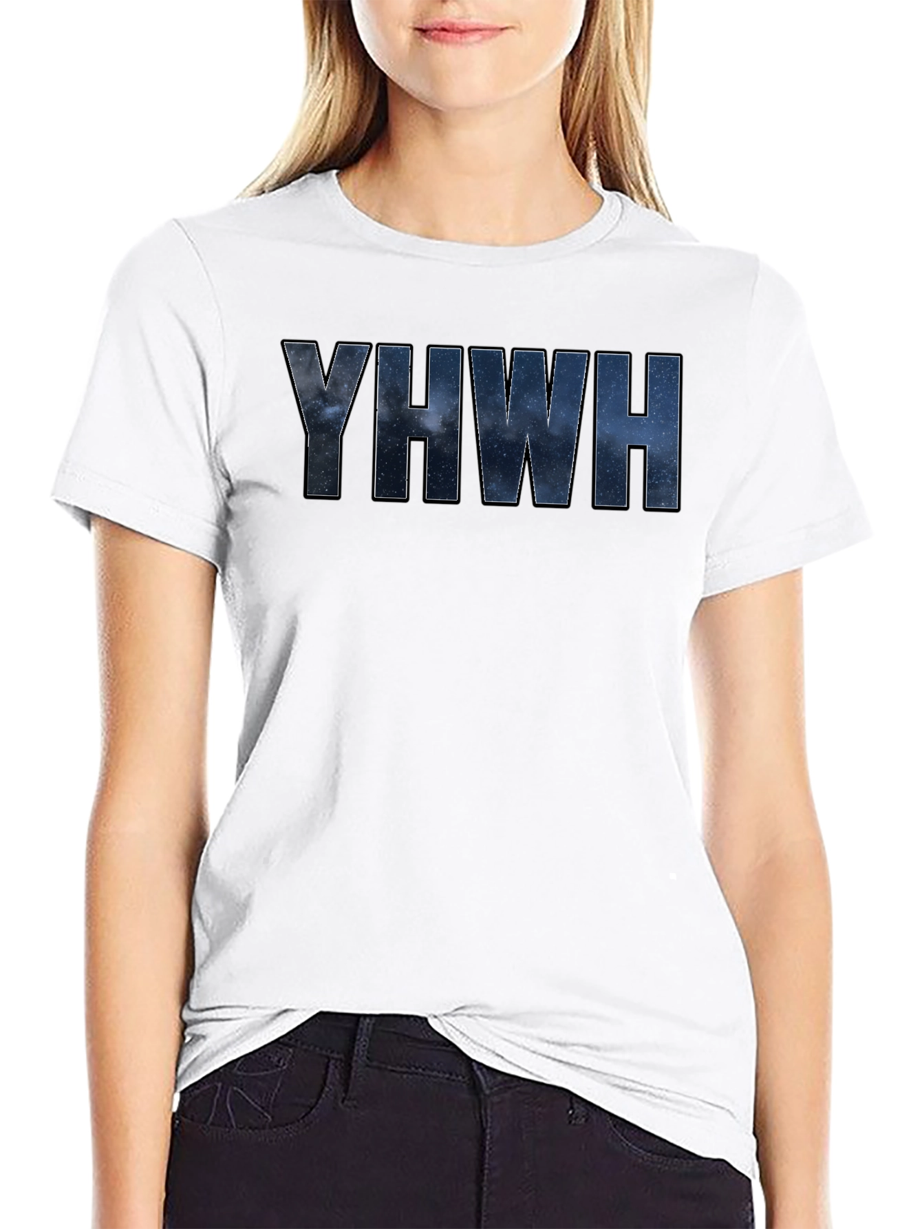 Yhwh T-Shirt - Space Design