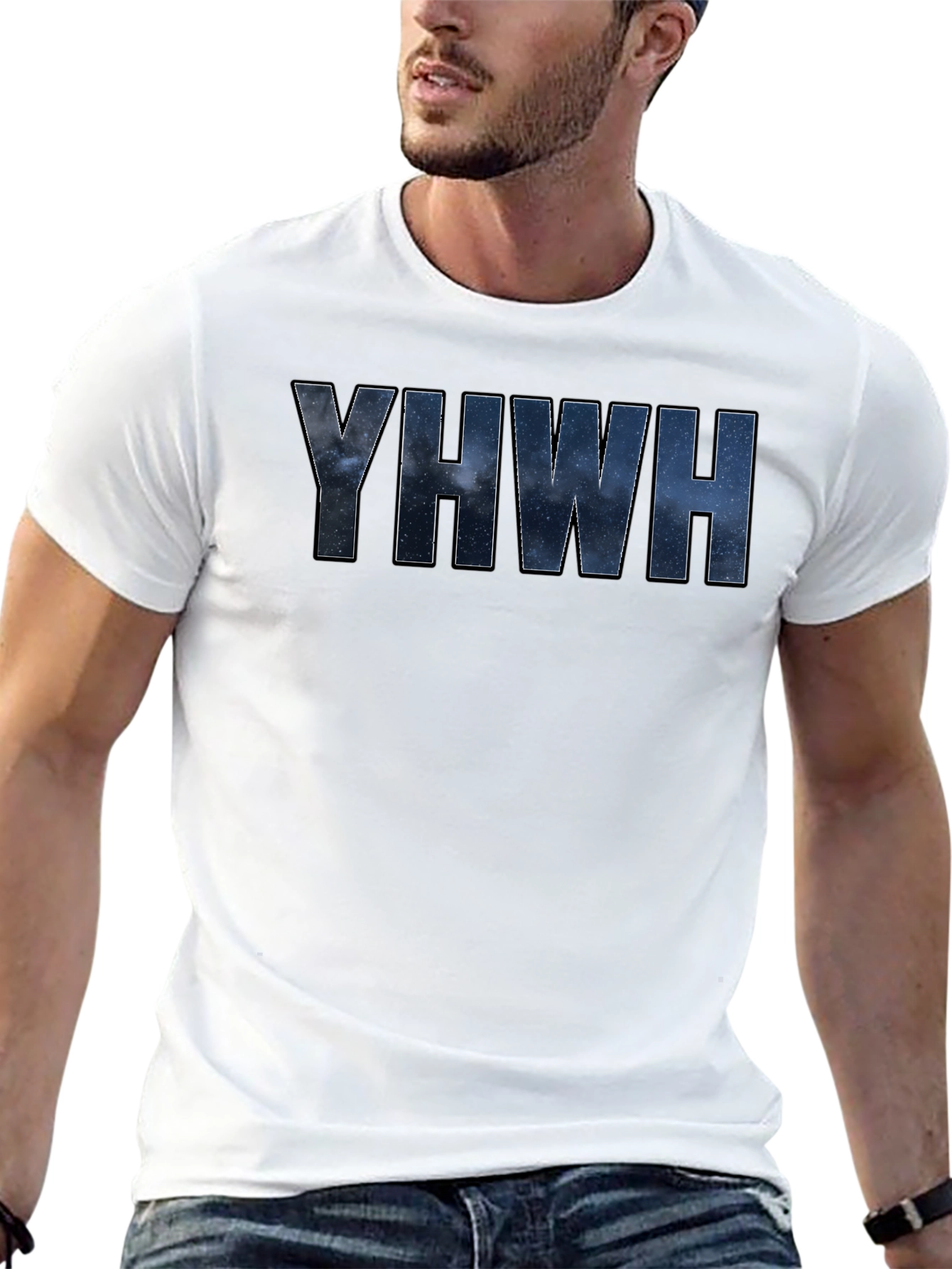 Yhwh T-Shirt - Space Design