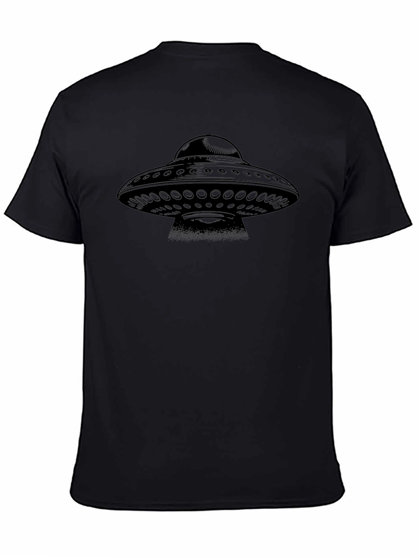 UFO Graphic Tee - Mens Black T-Shirt