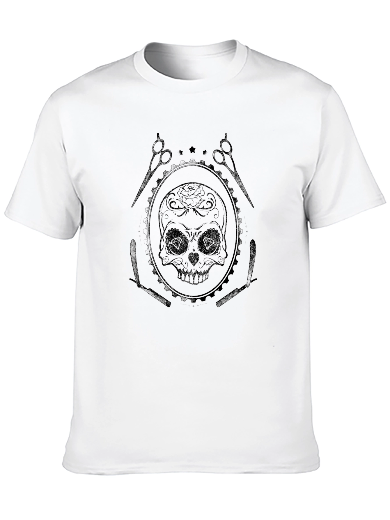 Skull Barber T-Shirt