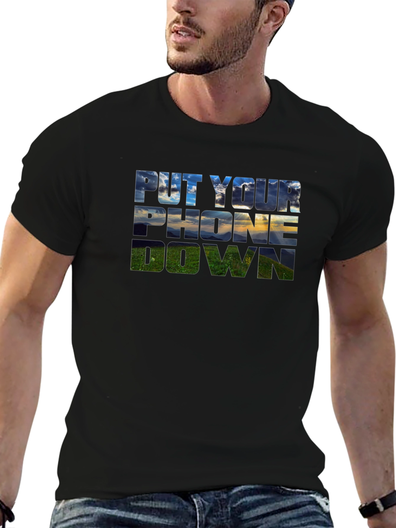 Put Your Phone Down Graphic Tee