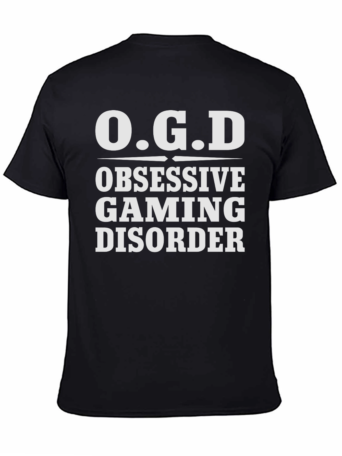 OGD Obsessive Gaming Disorder Graphic Tee - Black