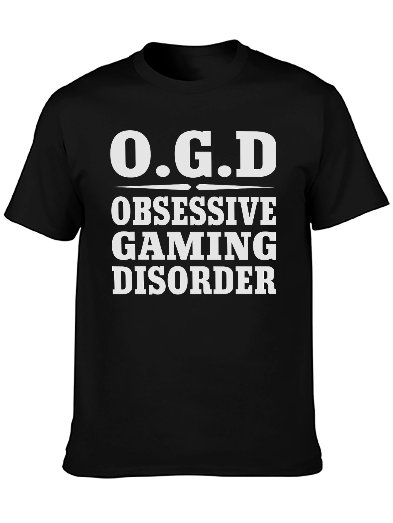 OGD Obsessive Gaming Disorder Graphic Tee - Black