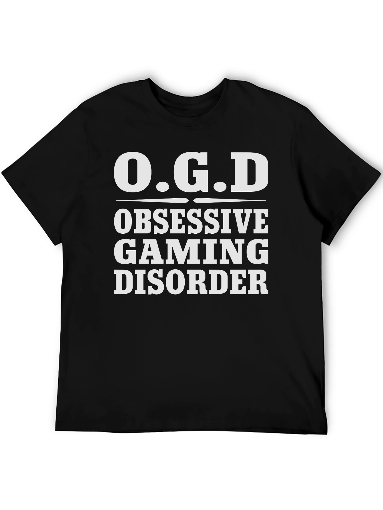 OGD Obsessive Gaming Disorder Graphic Tee - Black