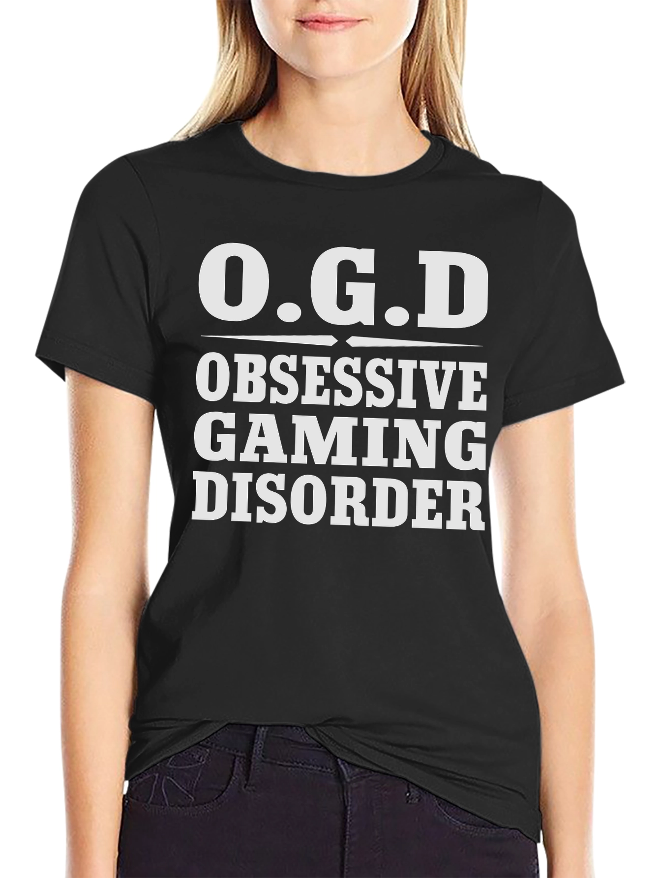 OGD Obsessive Gaming Disorder Graphic Tee - Black