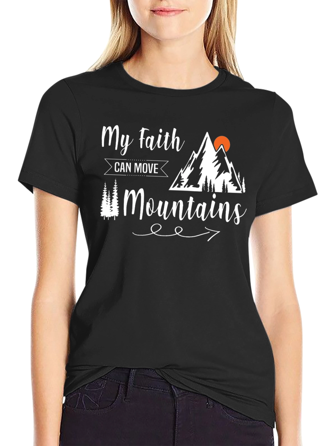 Faith Can Move Mountains Graphic Tee