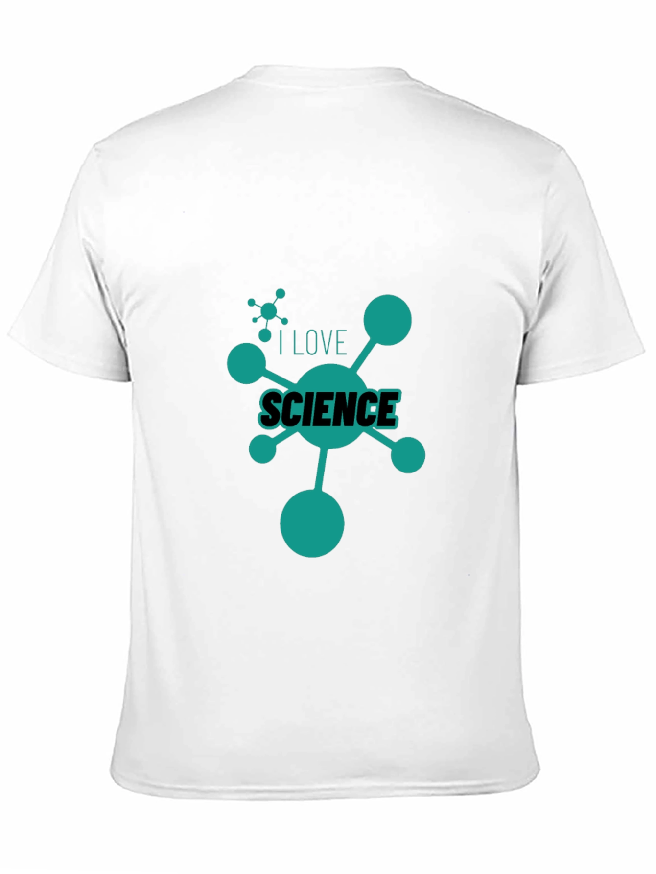 I Love Science Graphic Tee - Black