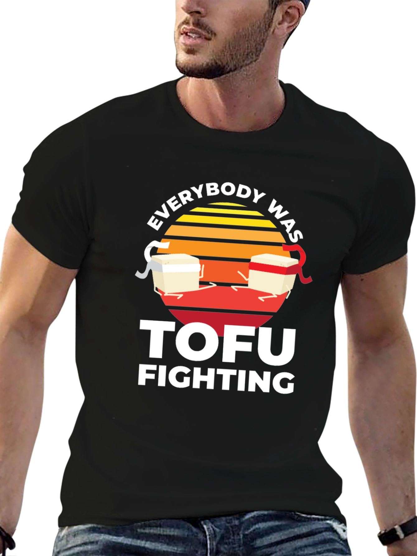 Everybody Was Tofu Fighting Graphic T-Shirt