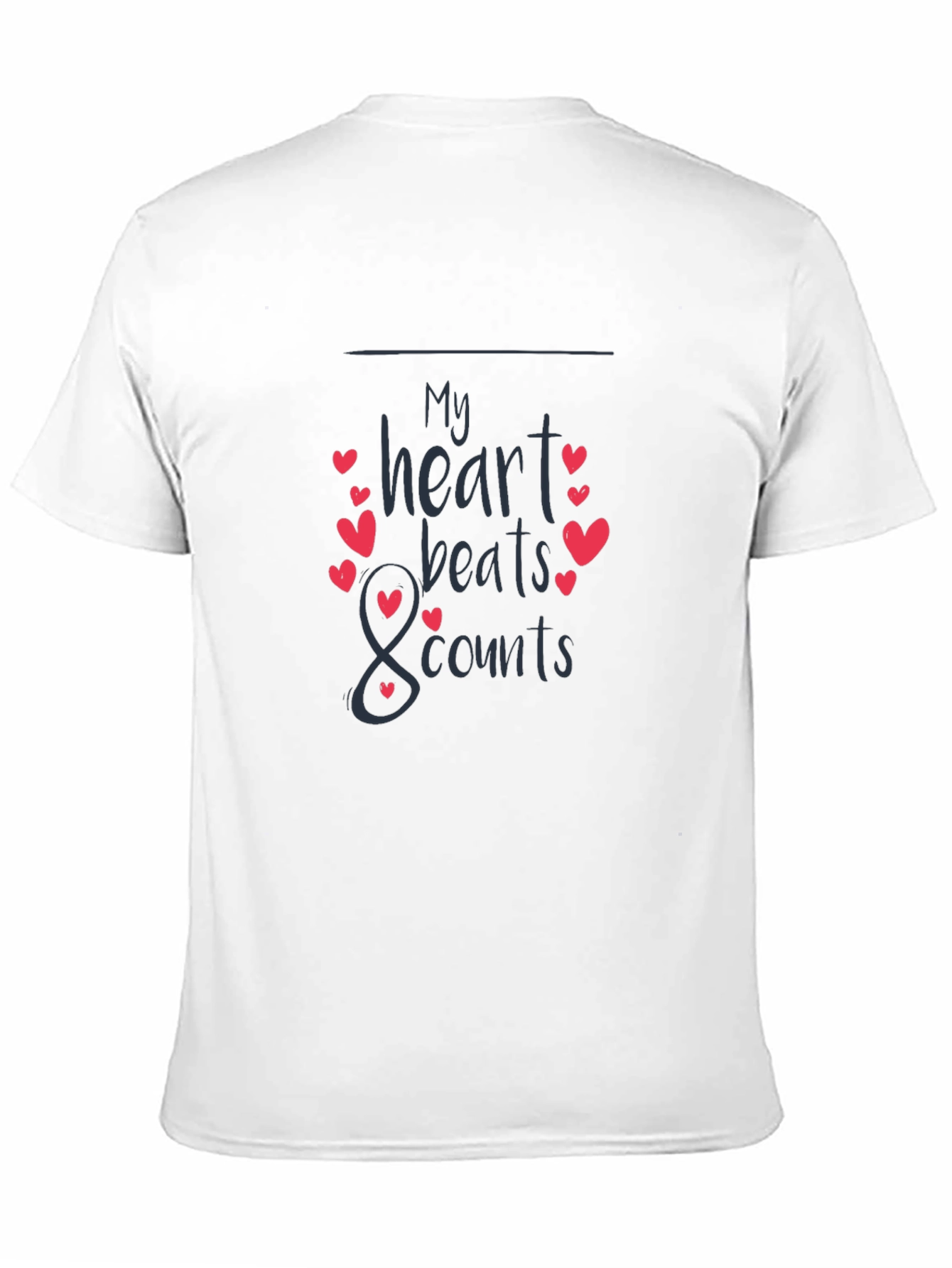 Heart Beats T-Shirt - Stylish & Comfortable