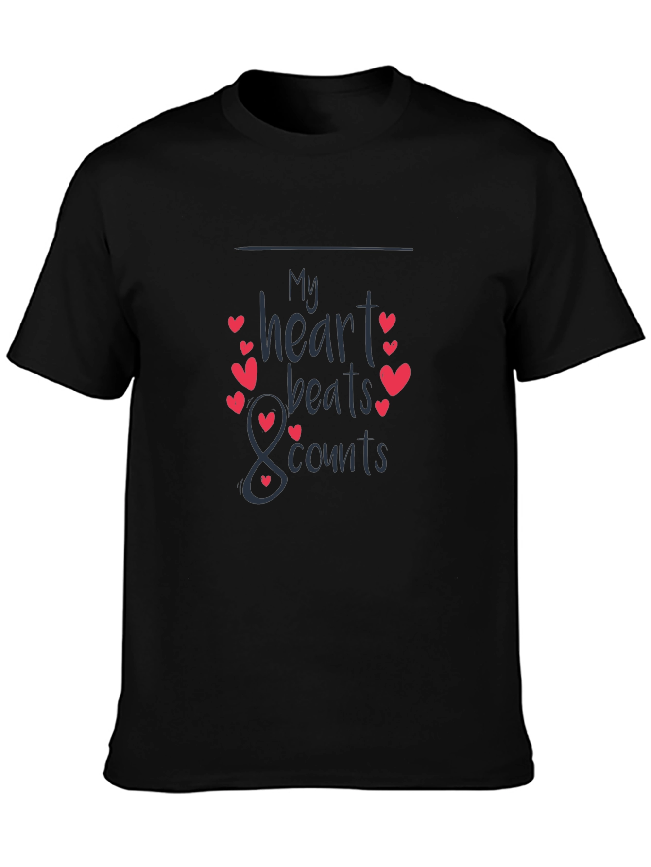 Heart Beats T-Shirt - Stylish & Comfortable