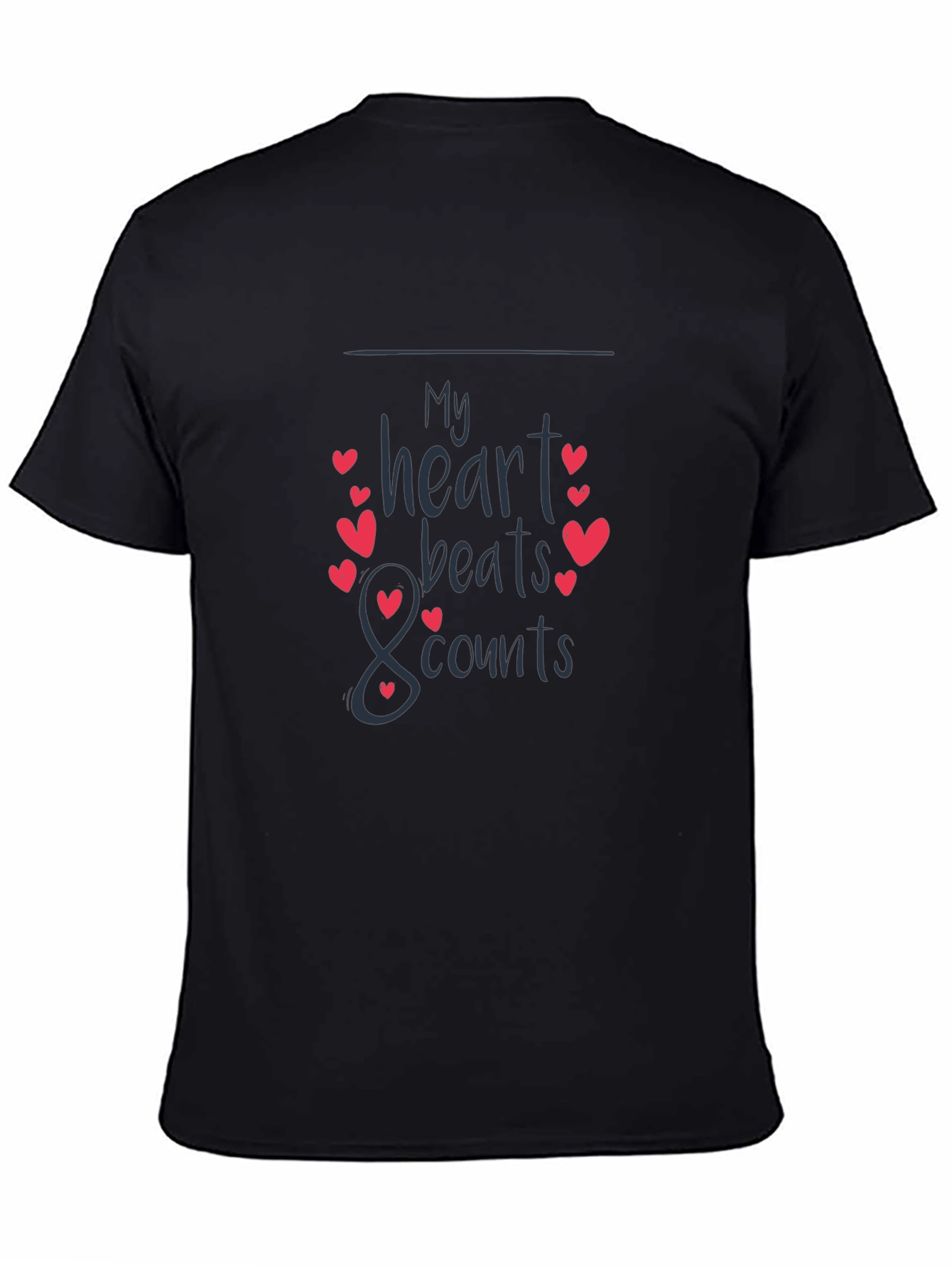 Heart Beats T-Shirt - Stylish & Comfortable
