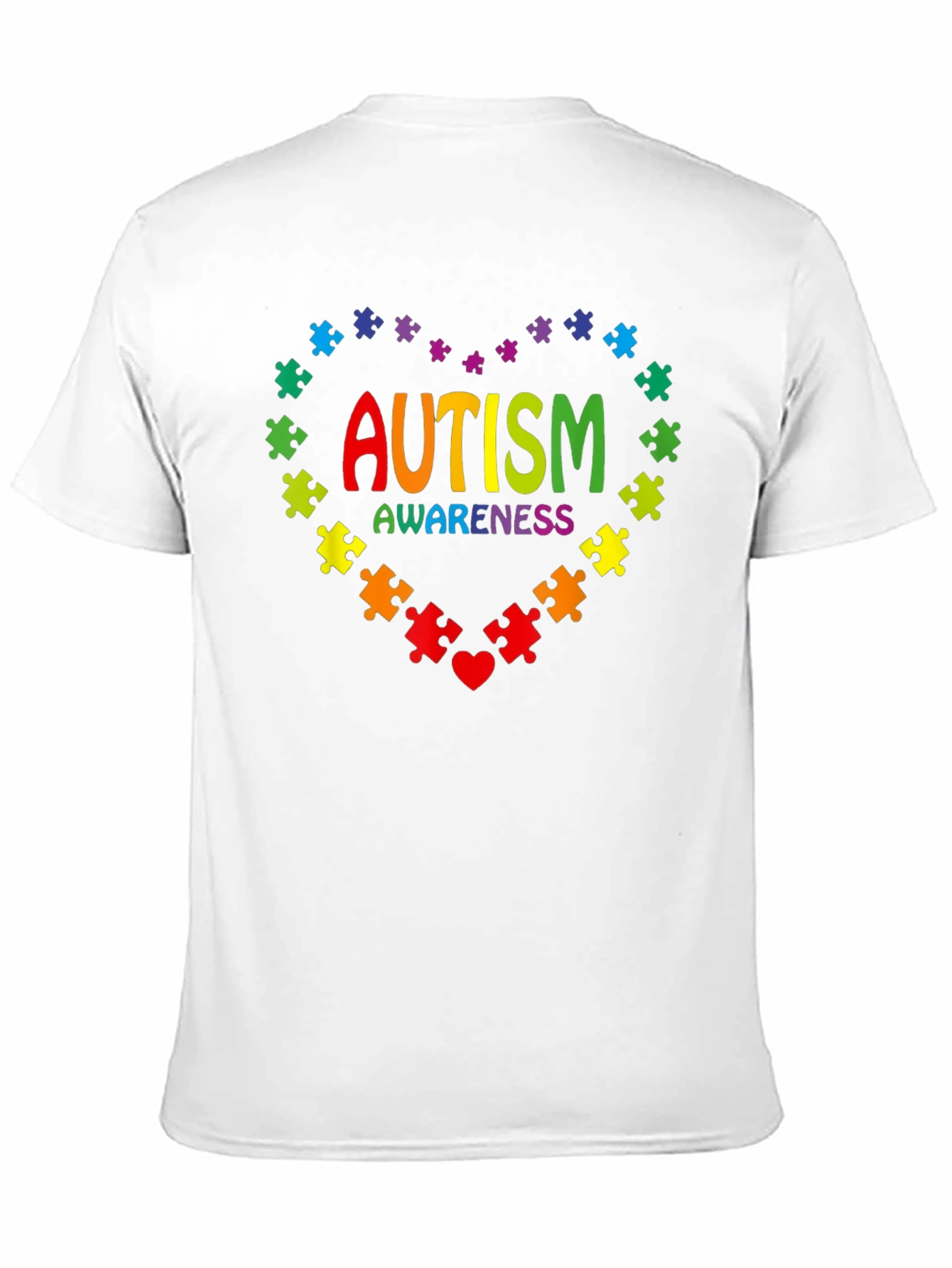 Autism Awareness Puzzle Heart T-Shirt