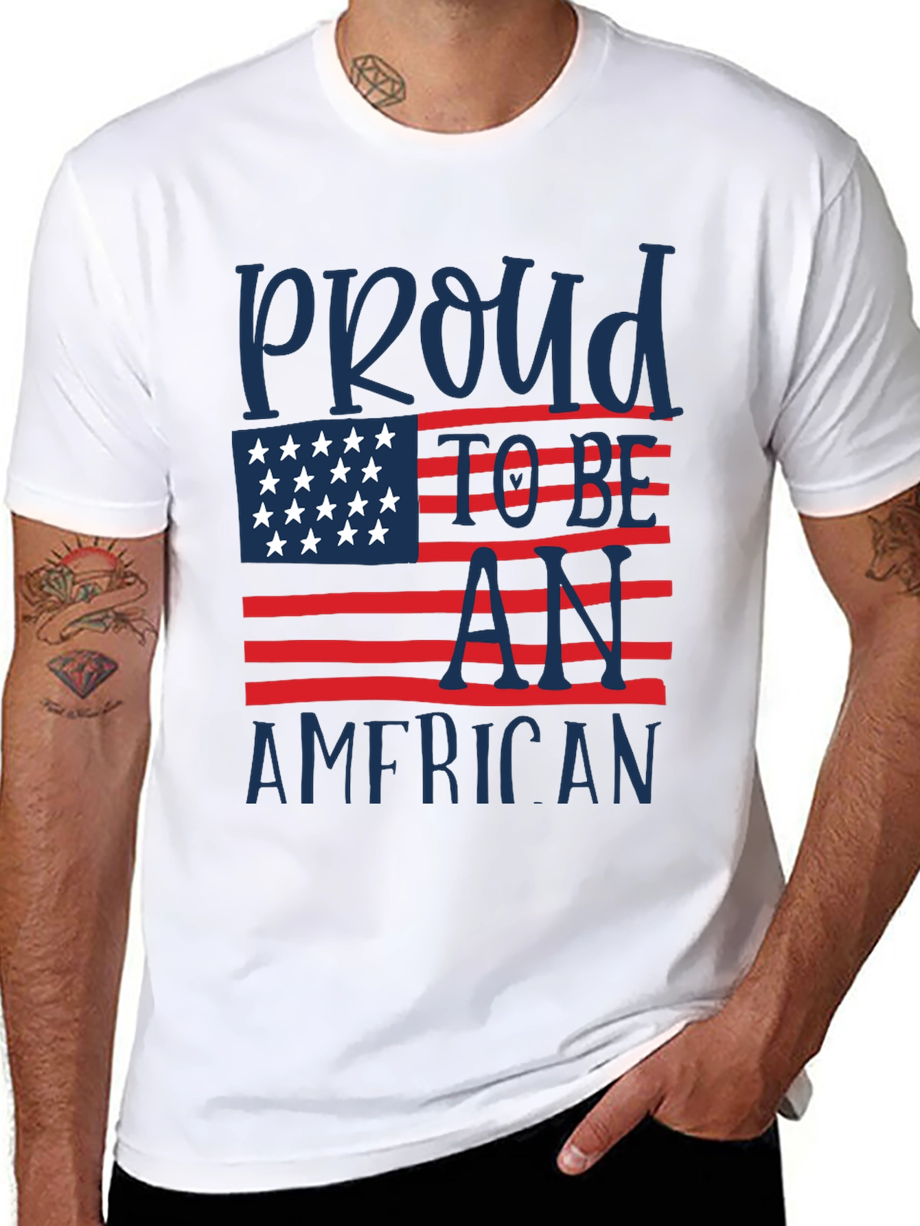 Proud American Patriotic T-Shirt
