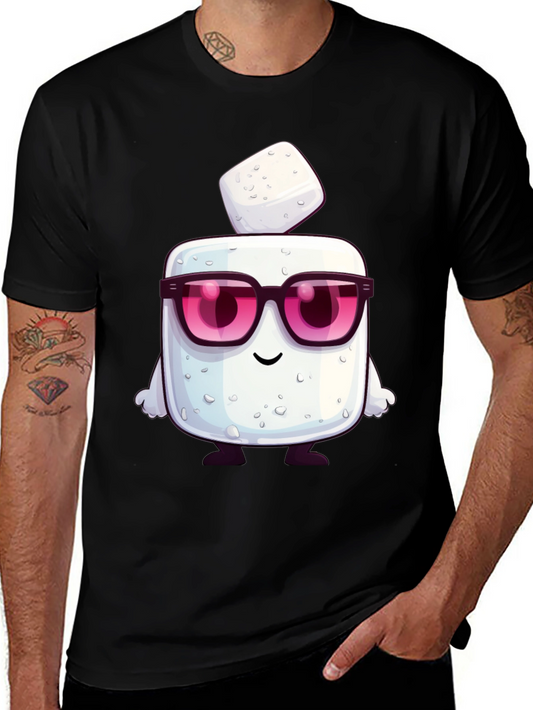 Cool Sugar Cube Cartoon Graphic Tee