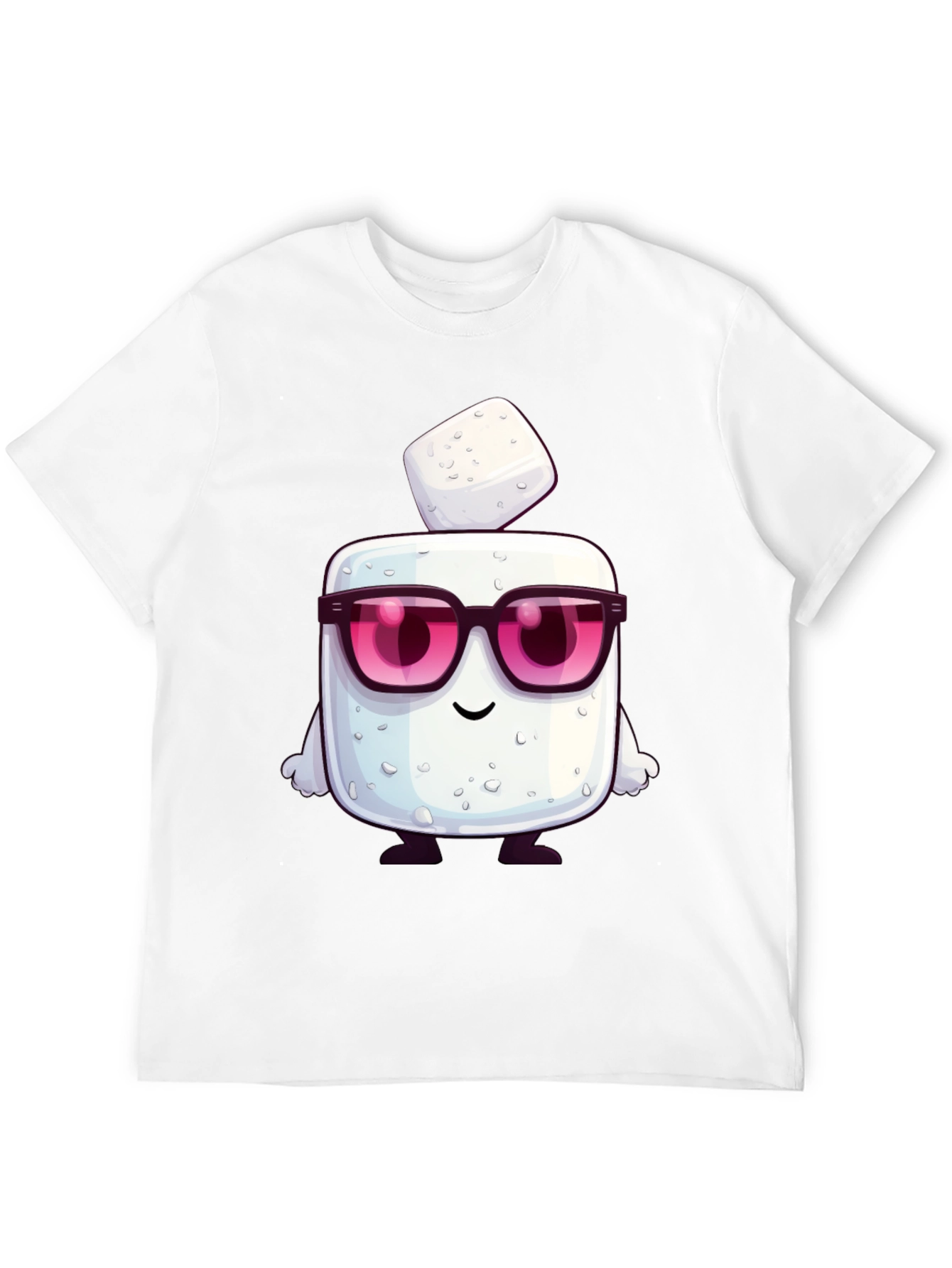 Cool Sugar Cube Cartoon Graphic Tee